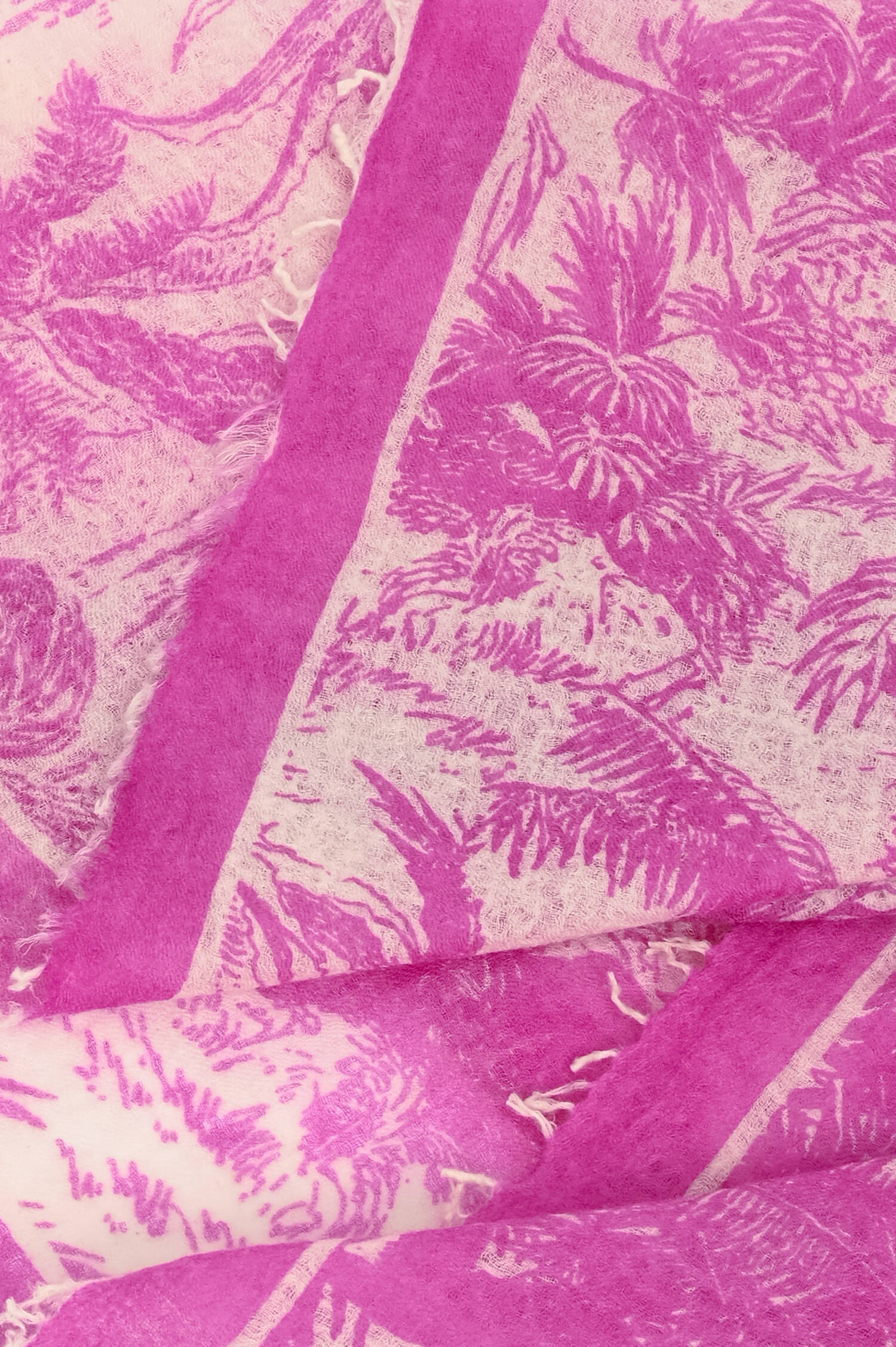 Cashmere-Schal TOILE in Pink/Natur Cashmere-Schal TOILE in Pink/Natur