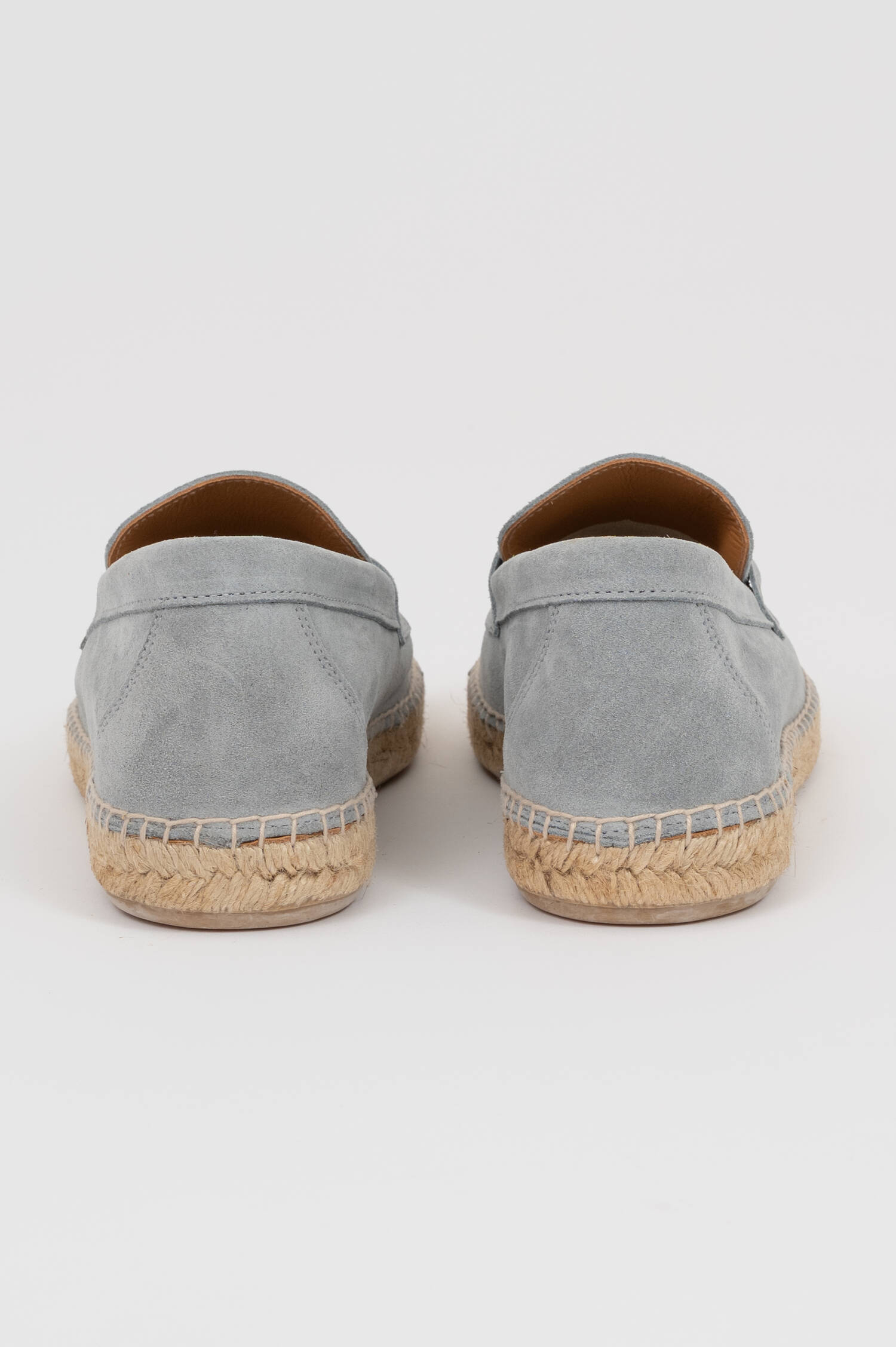 Mokassin SERRAJE mit Pennysteg in Blaugrau