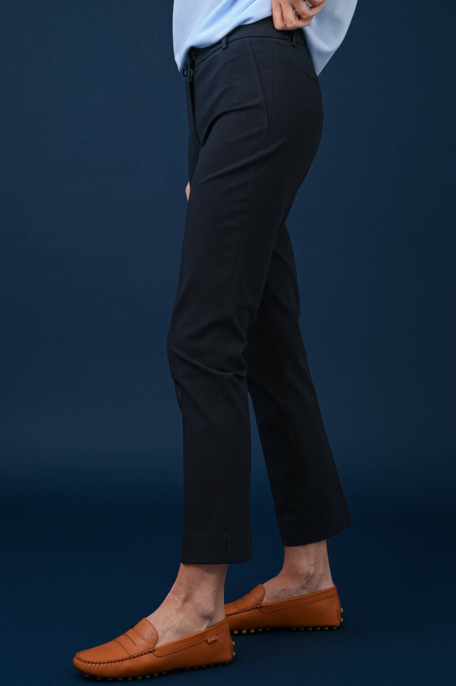 Stoffhose ALINEL in Navy