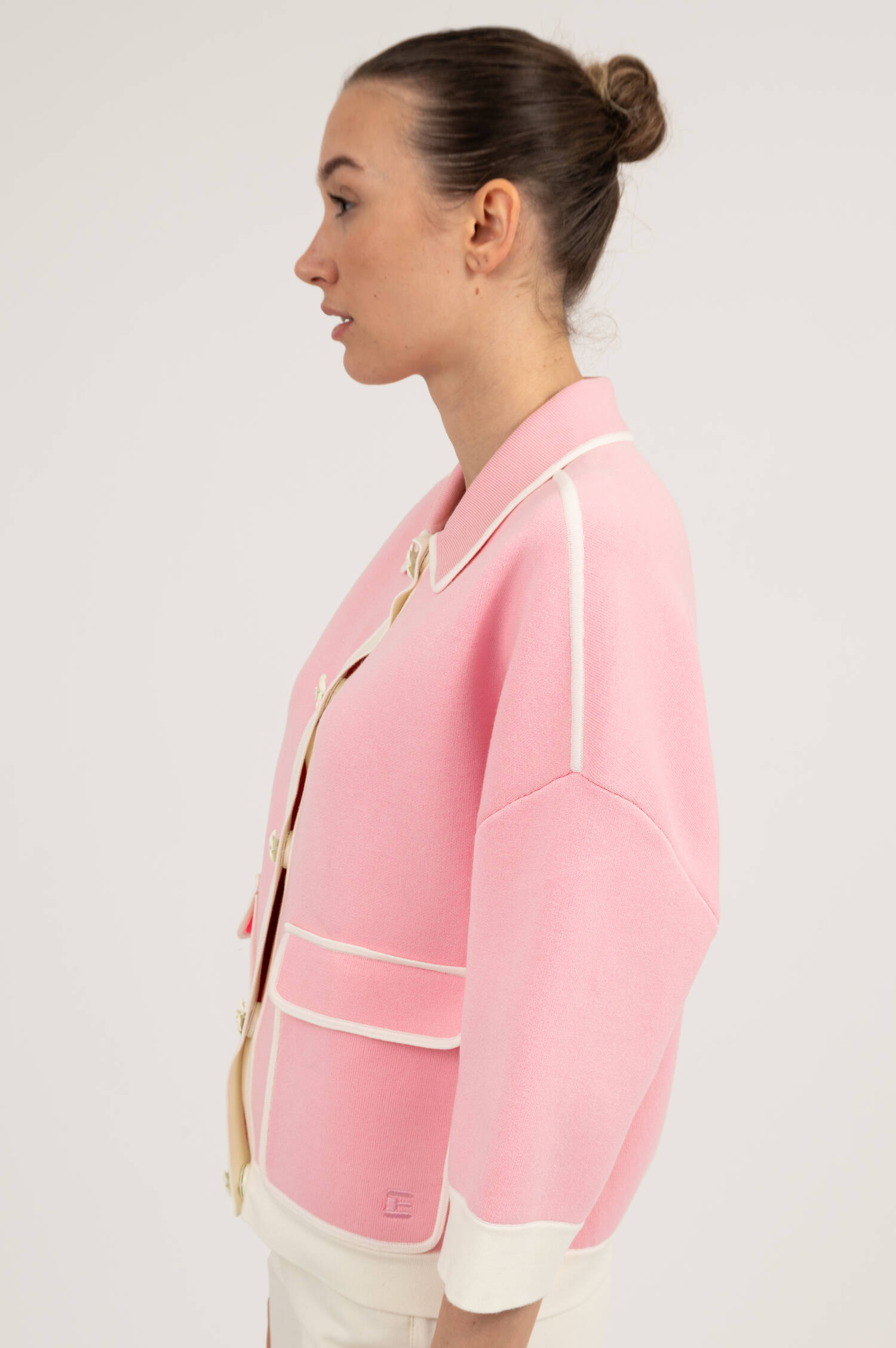 Strickjacke UGLY in Rosa