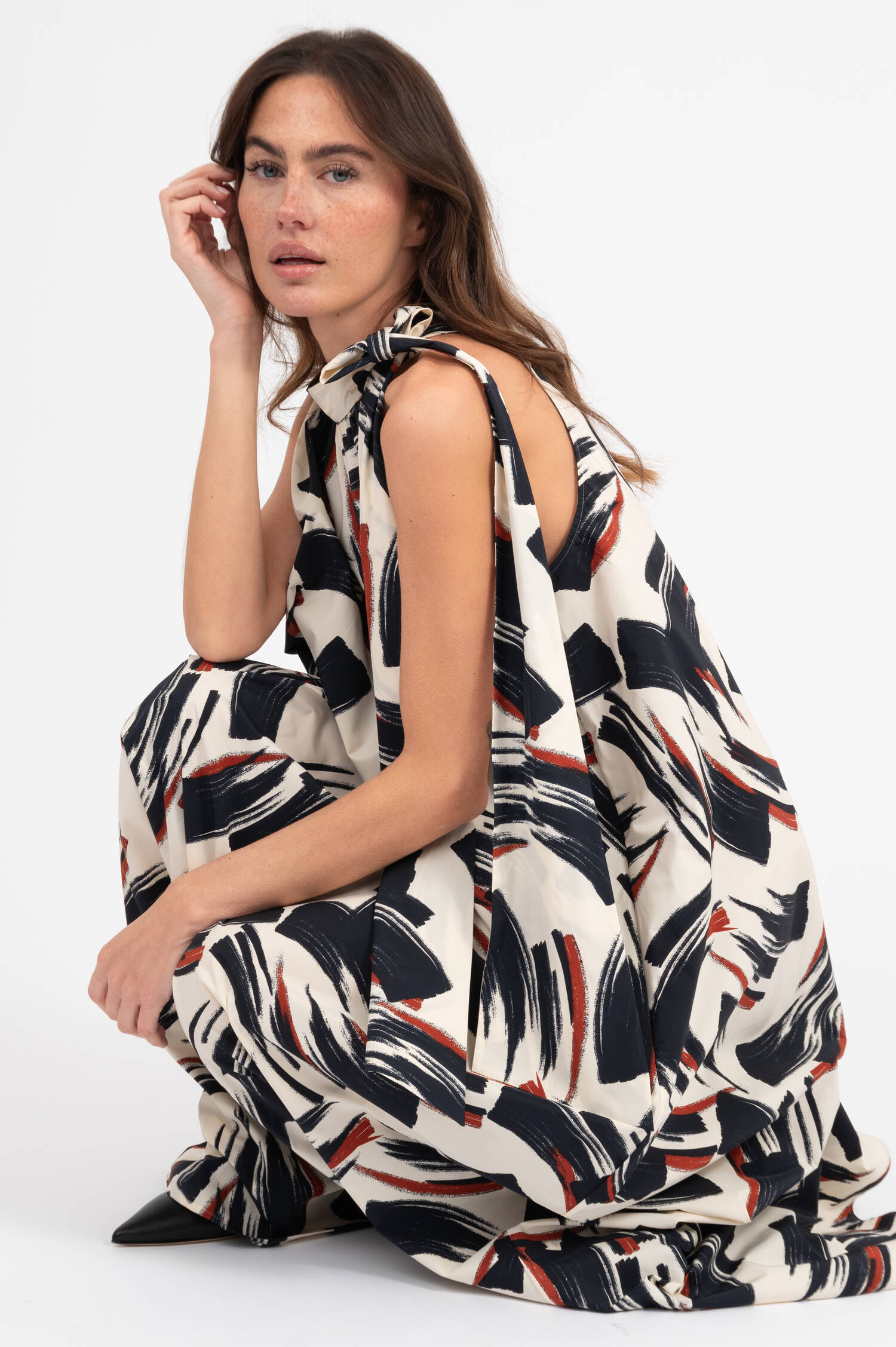 Maxi Kleid JAYDA in Multicolor