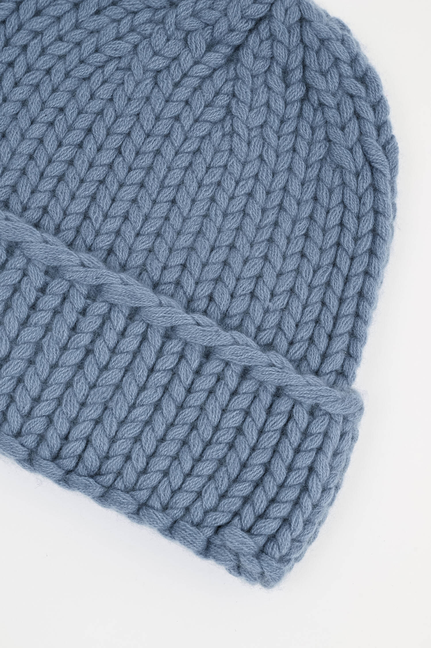 Maxi-Cashmere-Mütze in Blau