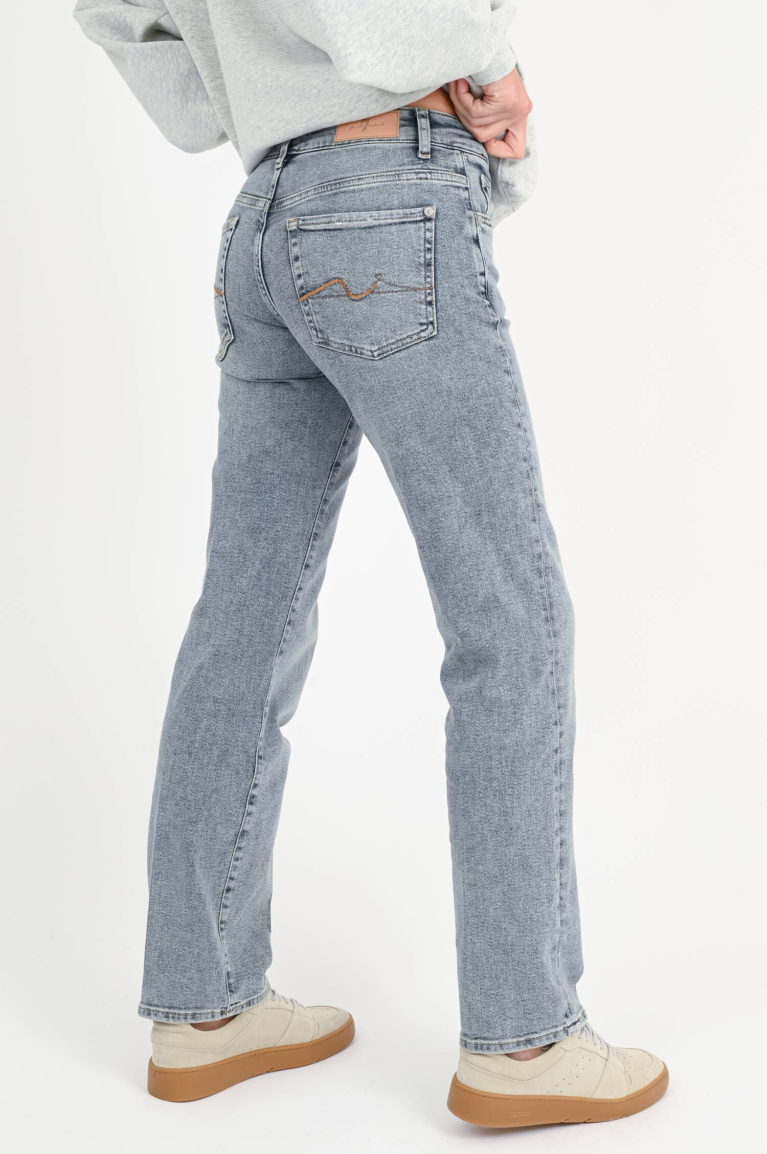 Jeans CALIE in Washed Blue