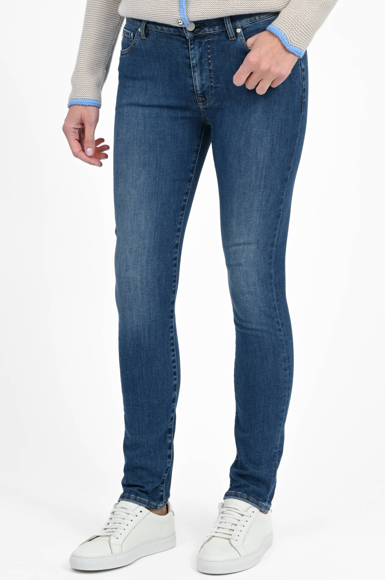 Skinny Jeans CIGARETTE in Used Denim Skinny Jeans CIGARETTE in Used Denim