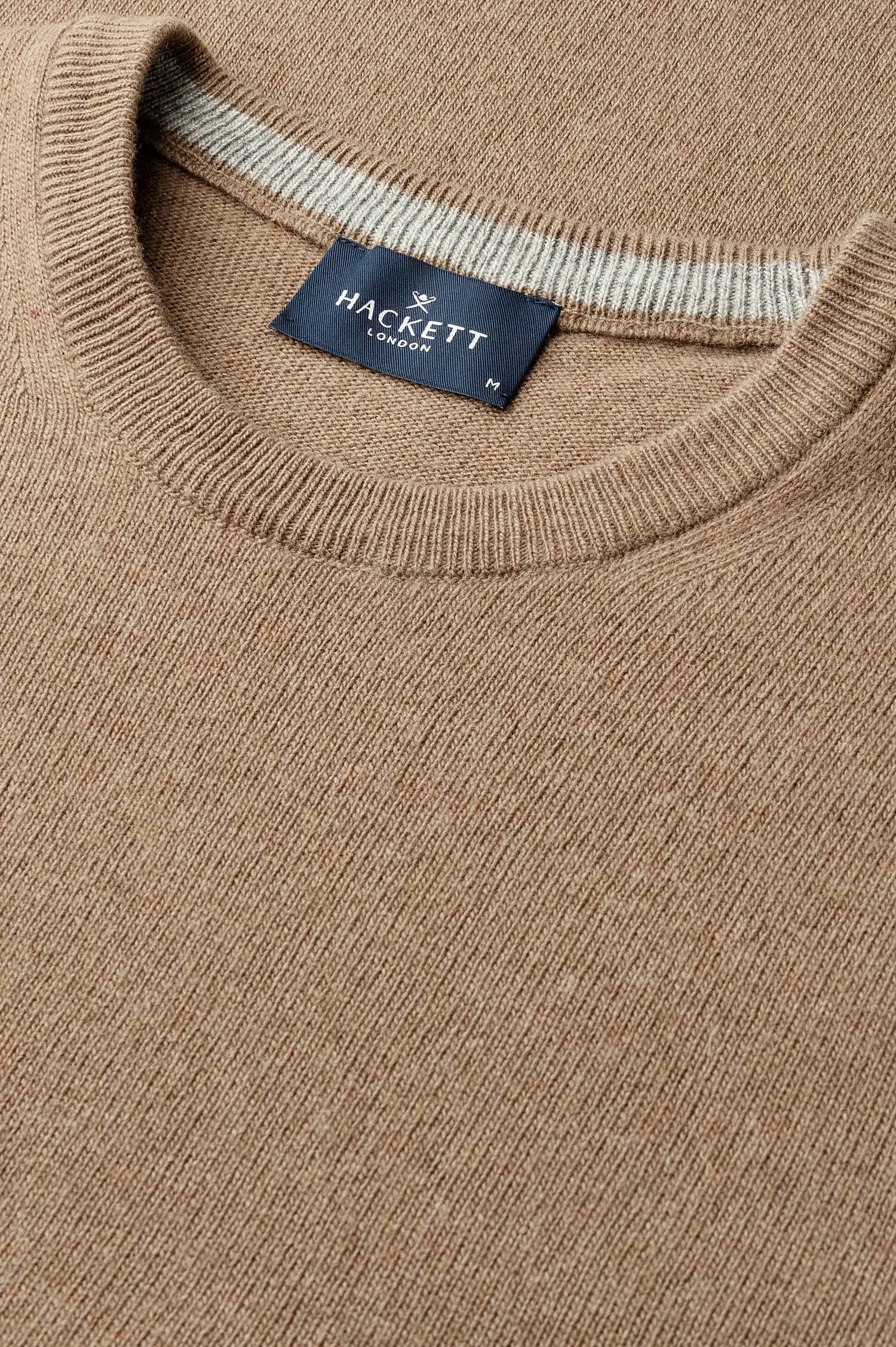 Woll-Mix Pullover in Beige Woll-Mix Pullover in Beige