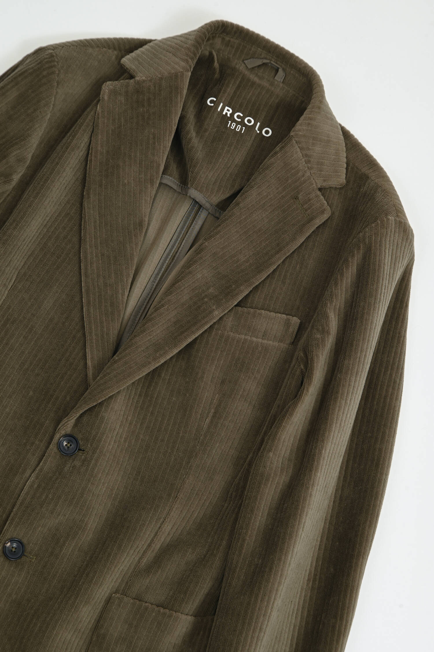 Cord-Sakko in Khaki