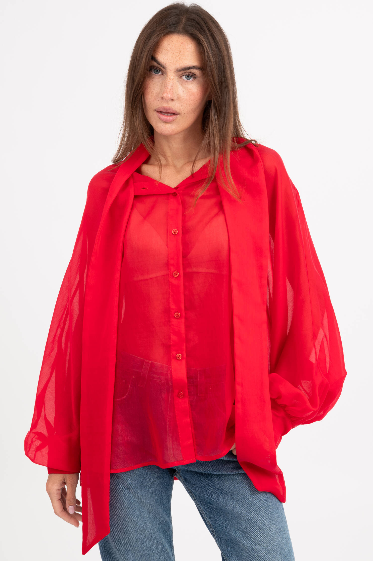Bluse ANTONIA in Rot