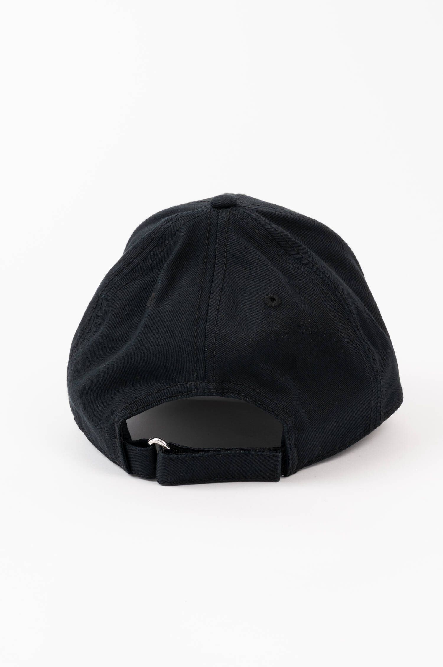 Basecap mit Moncler-Logo in Schwarz