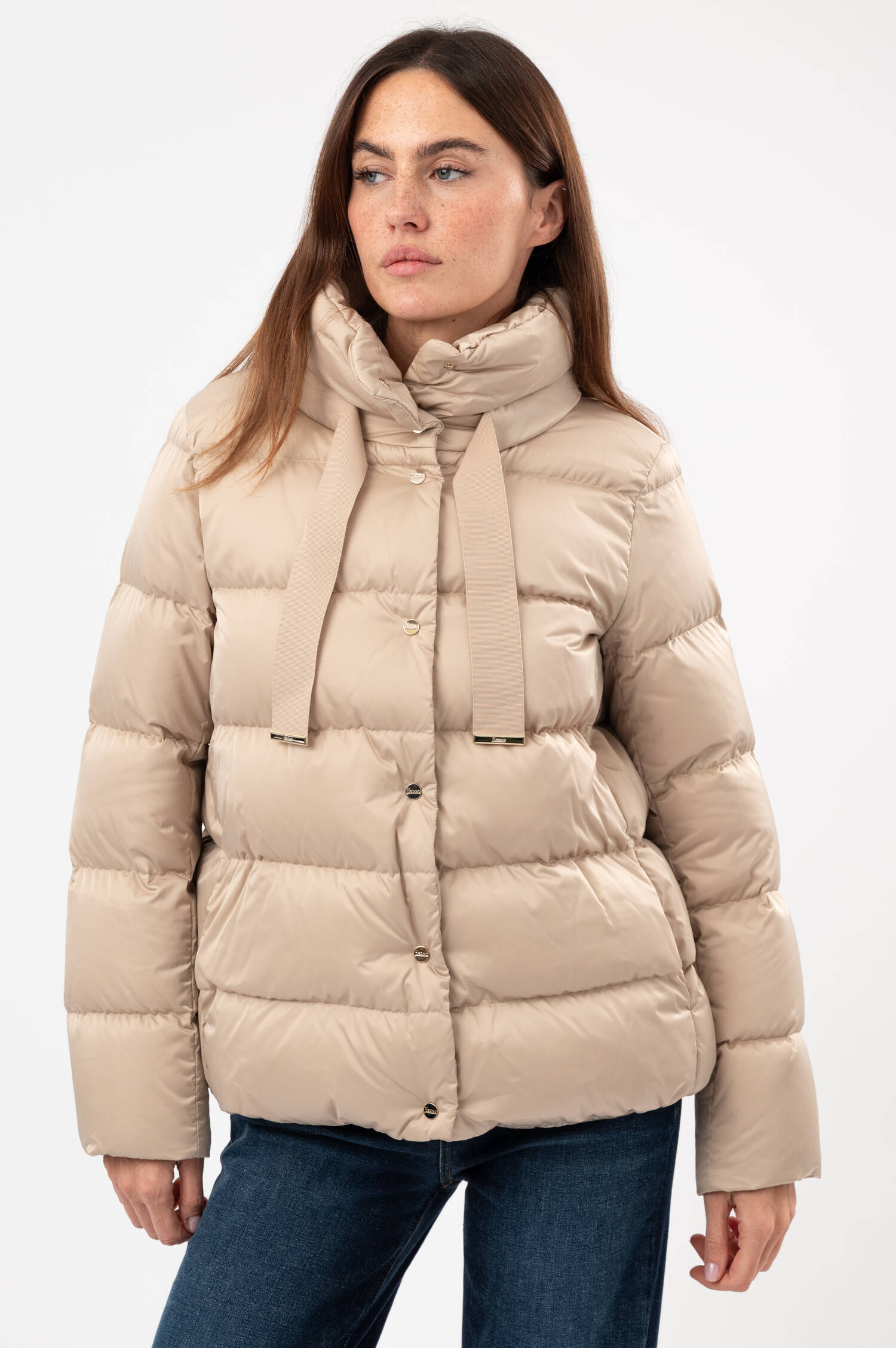 Daunenjacke in Beige Daunenjacke in Beige