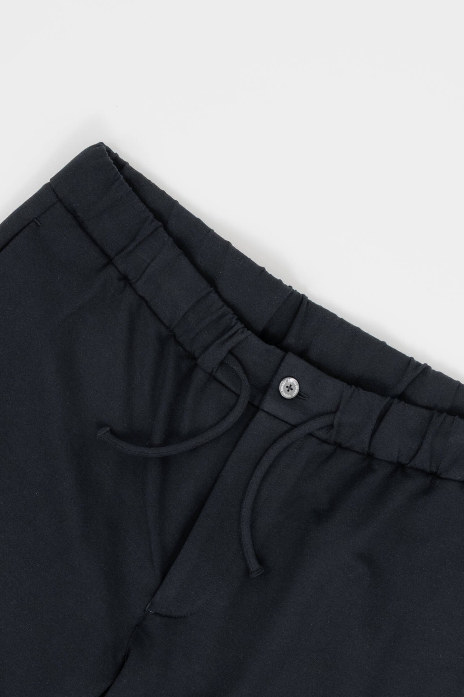 Bermuda aus Jersey in Navy