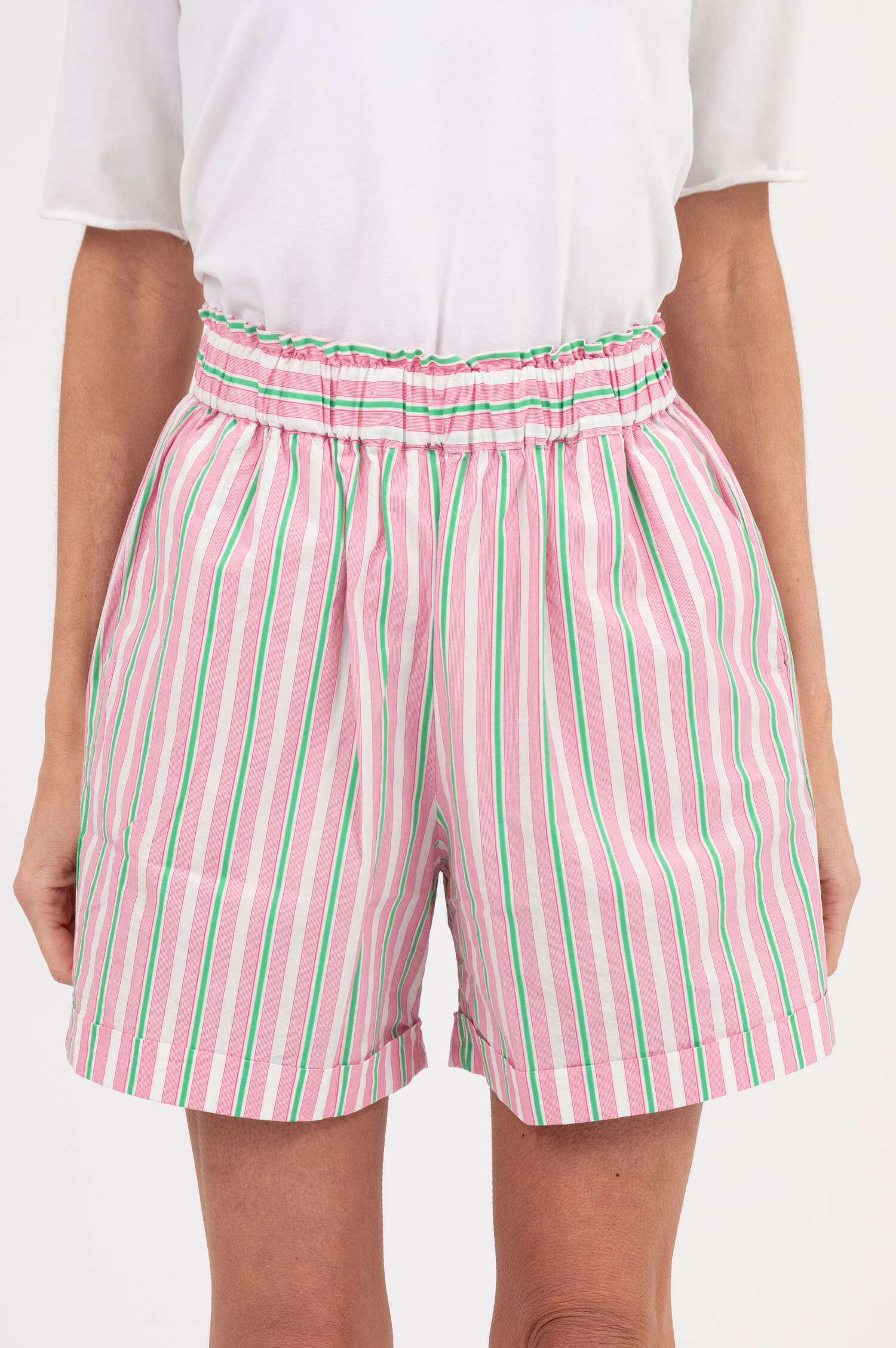 Shorts BRENDA in Pink/Grün