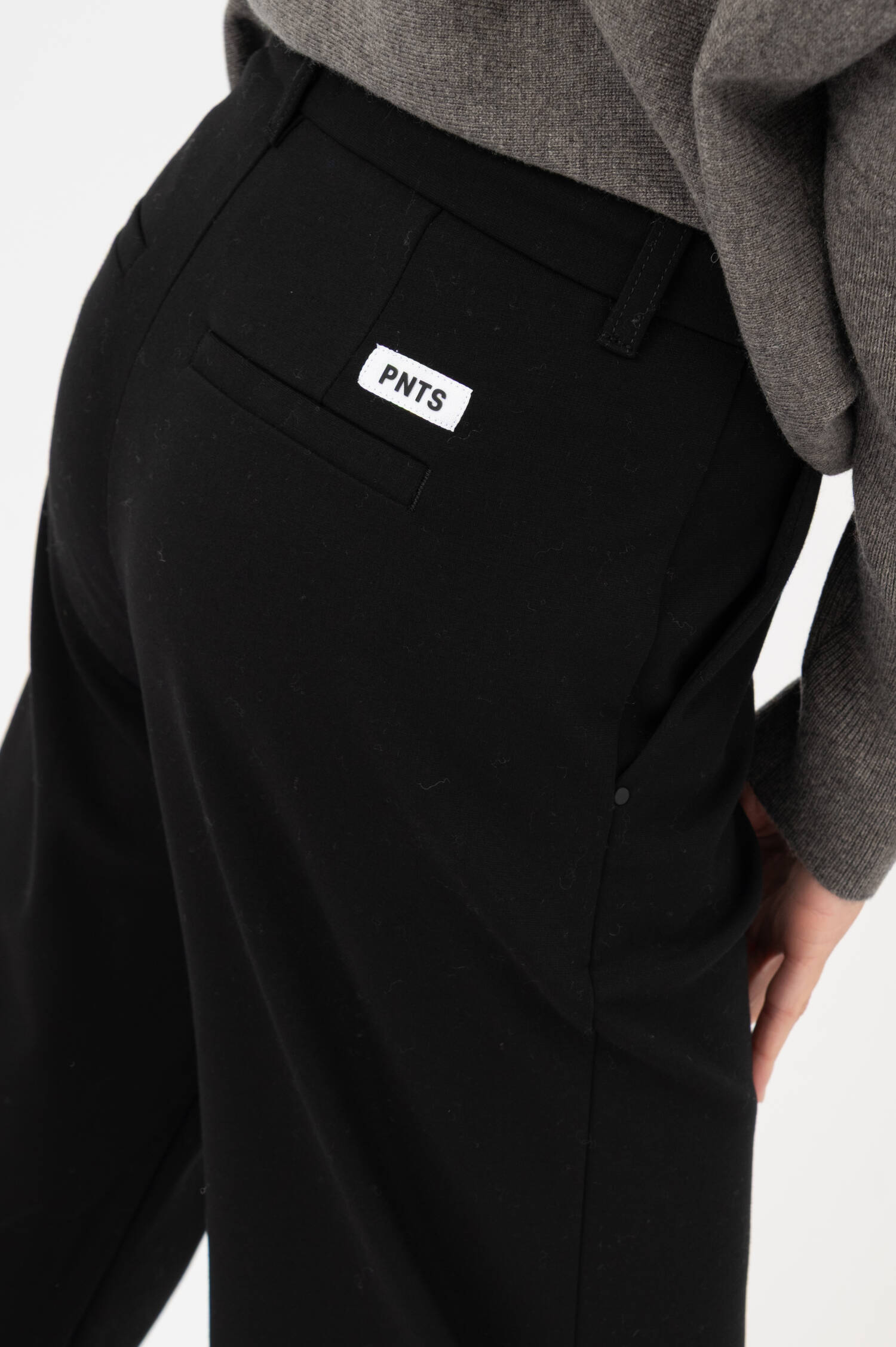 High-Waist-Hose THE SUPER B in Schwarz High-Waist-Hose THE SUPER B in Schwarz