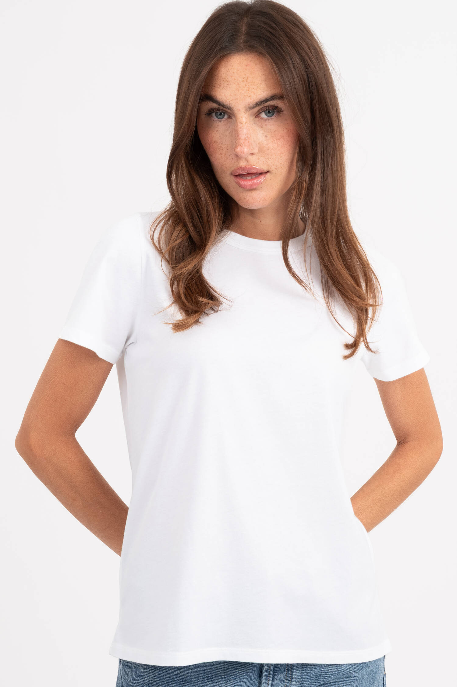 T-Shirt in Weiß