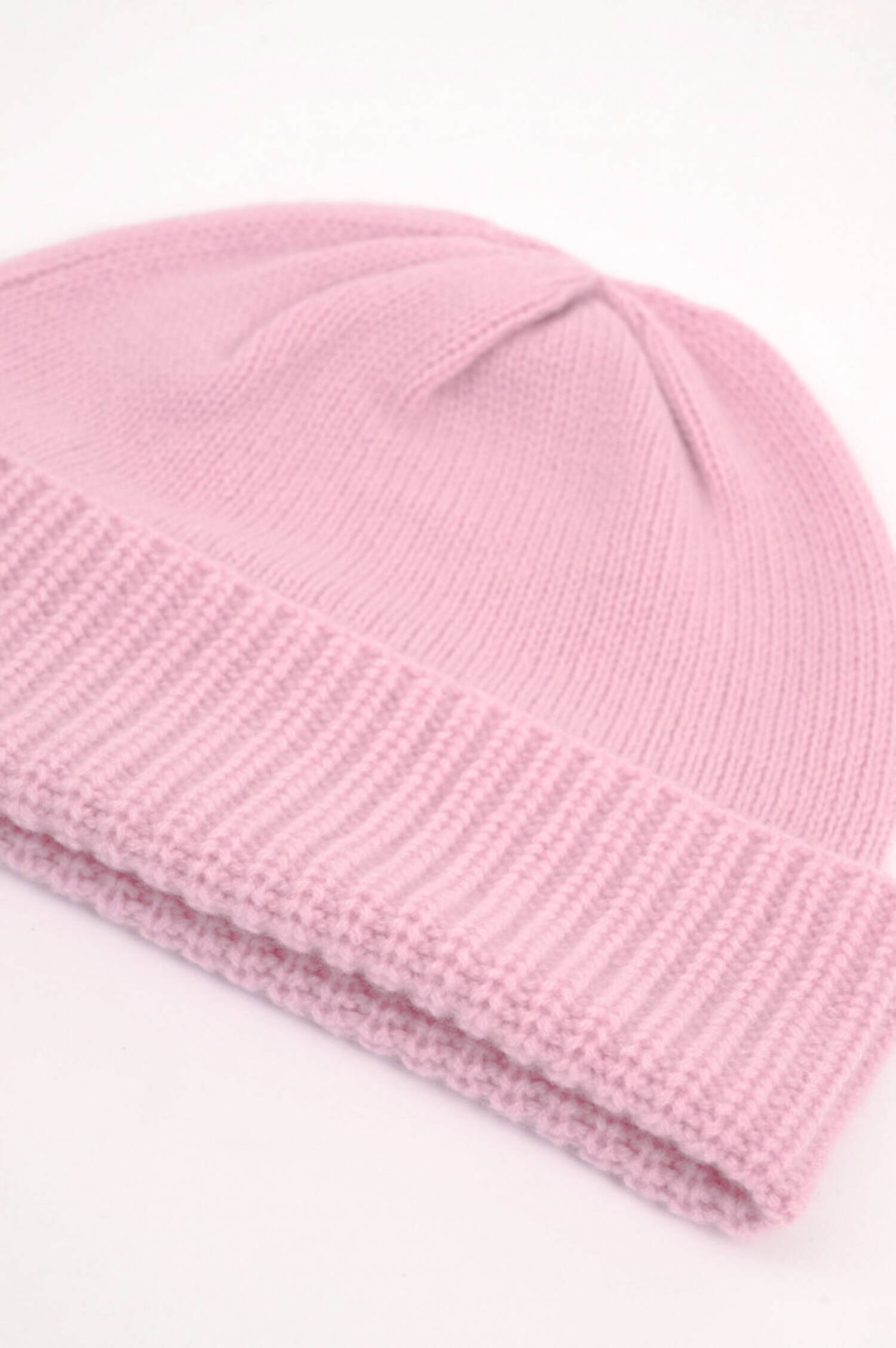 Cashmere Mütze in Rosa