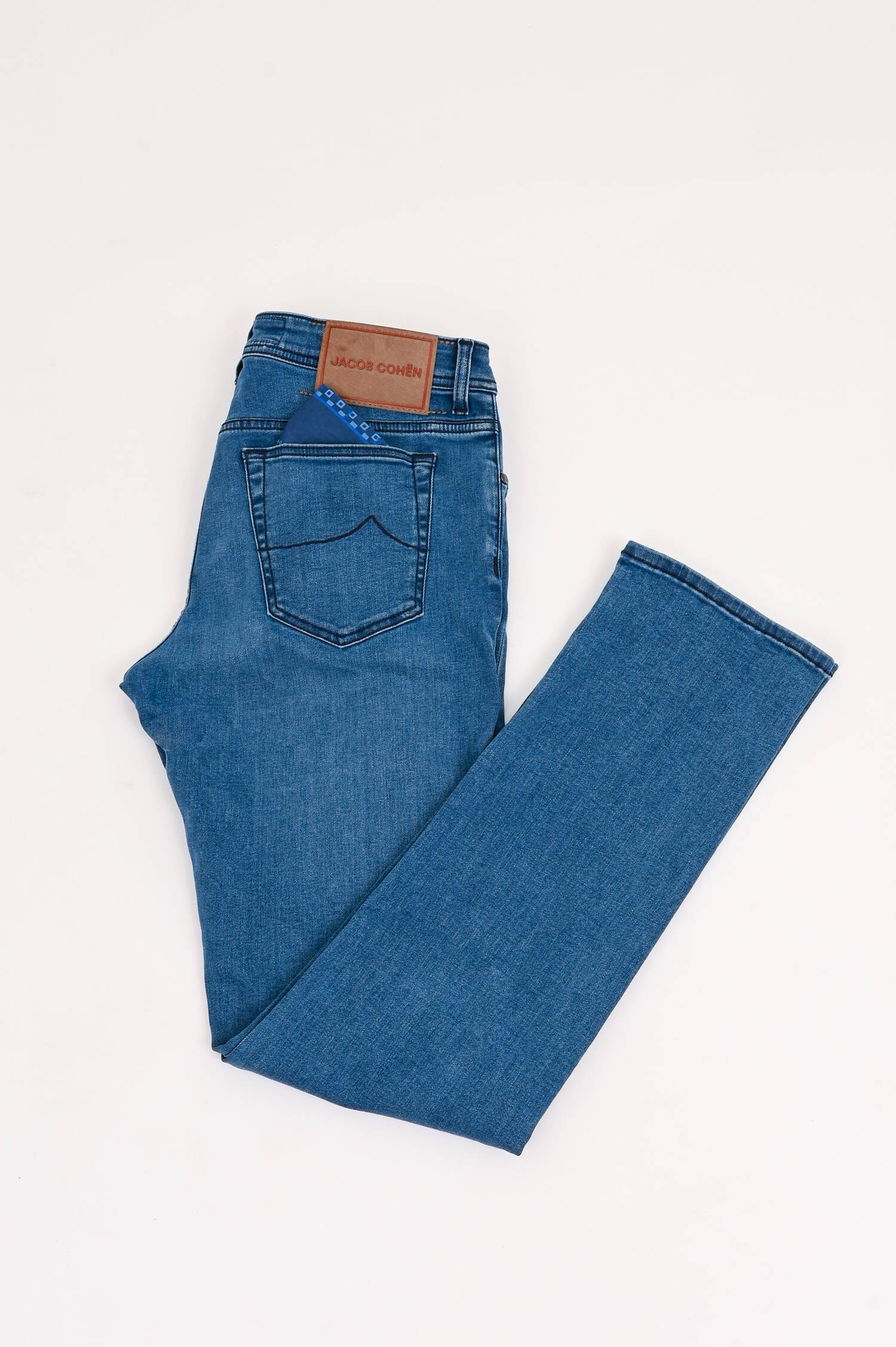 Slim Fit Jeans BARD in Mittelblau