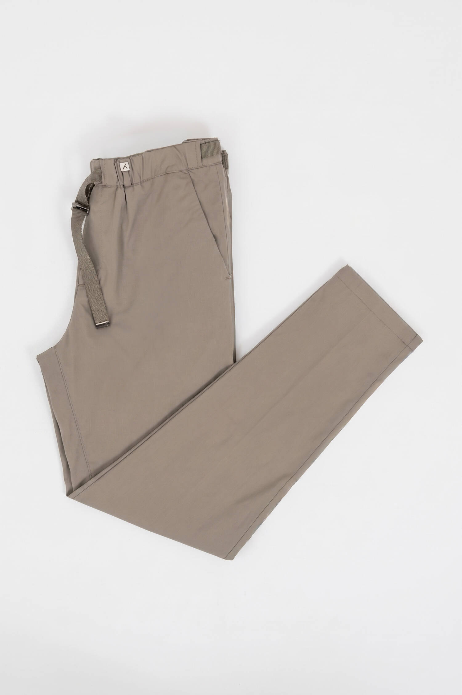 Chinohose aus Baumwoll-Mix in Khaki