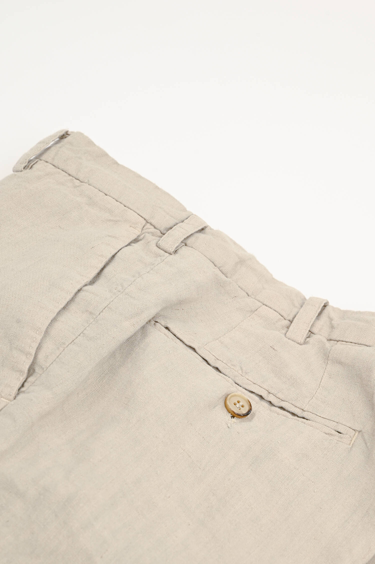 Anzug aus Leinen in Natur