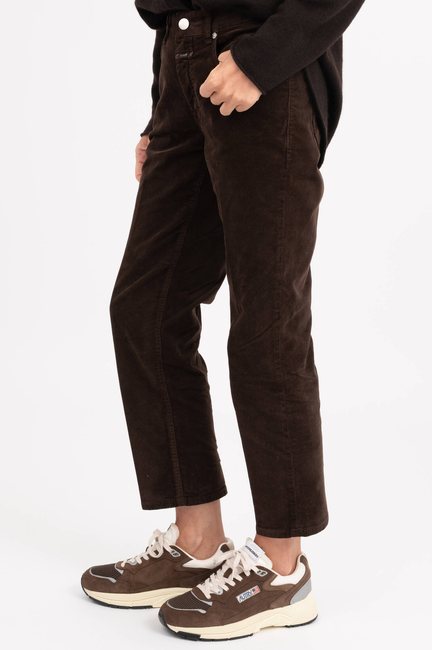 Cordhose MILO in Dunkelbraun