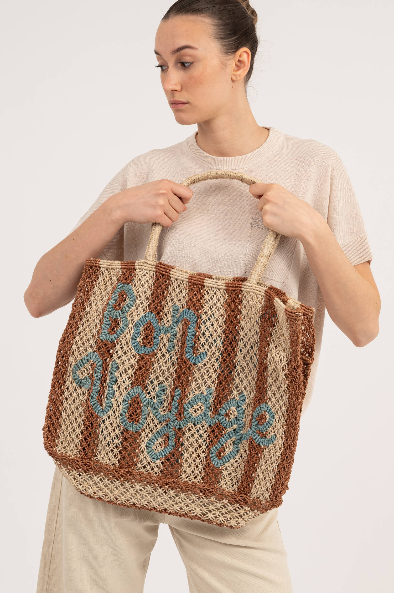 Shopper BARRY BON VOYAGE in Braun/Natur