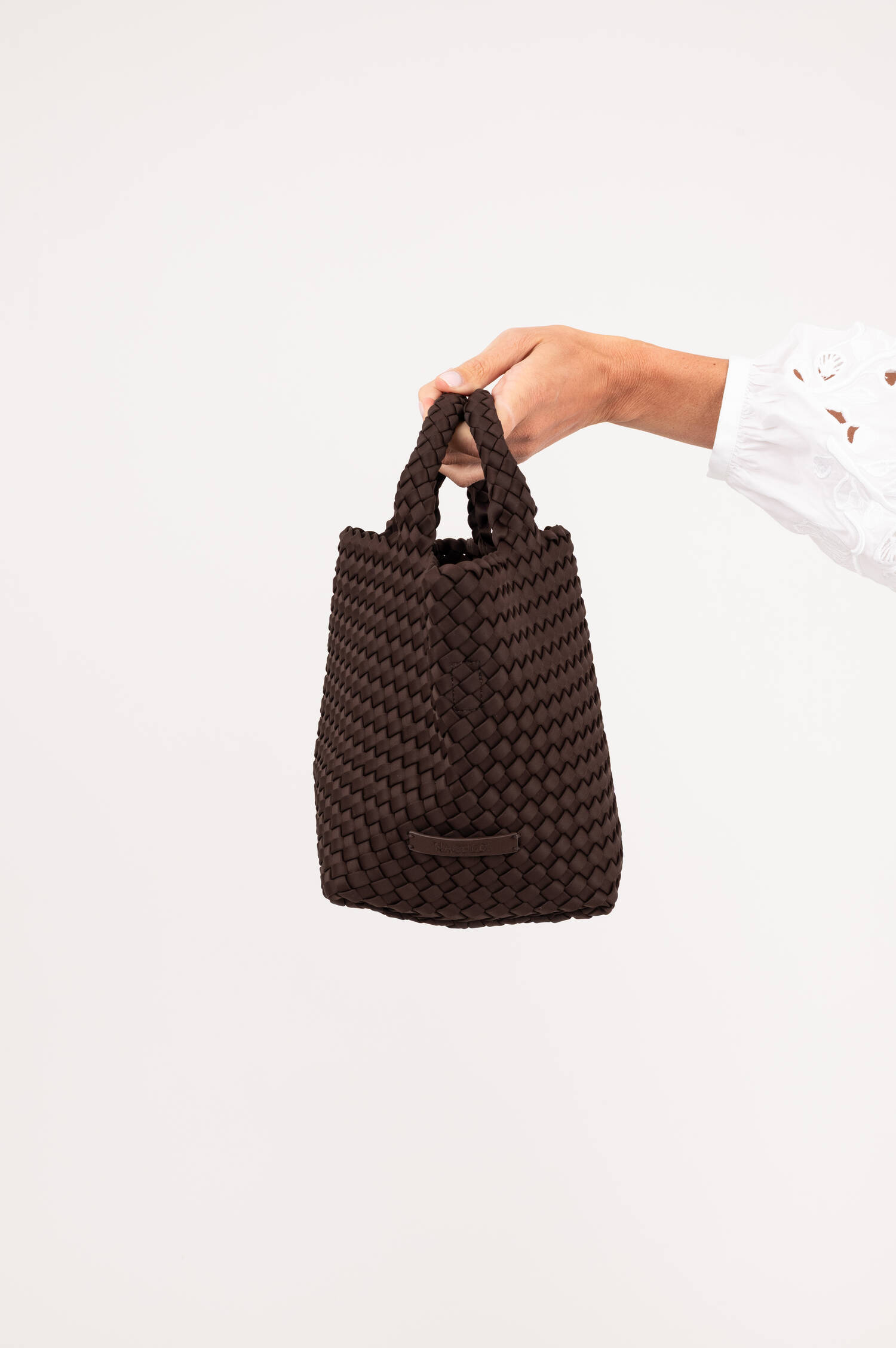Tote ST. BARTHS SMALL mit Pouch in Dunkelbraun