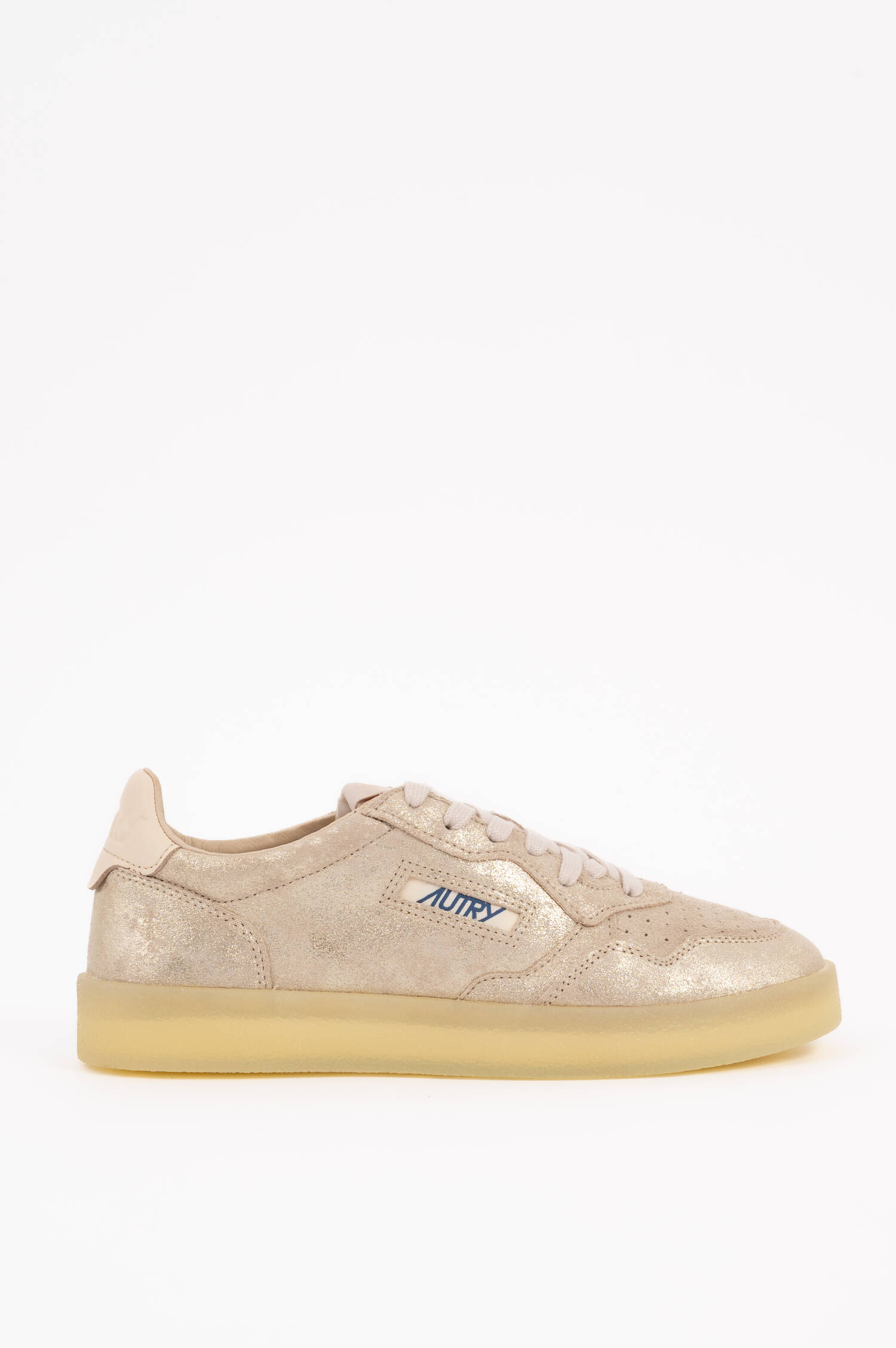 Sneaker MEDALIST mit Glitzer Effekt in Silber/Gold