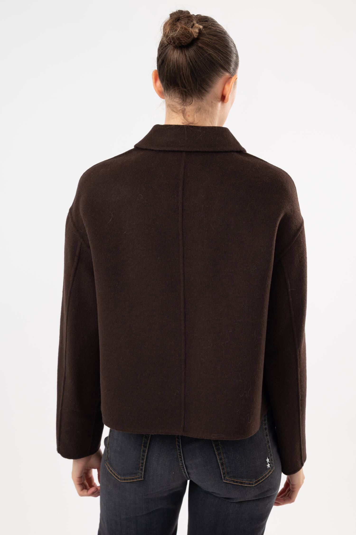 Woll-Jacke in Braun Woll-Jacke in Braun