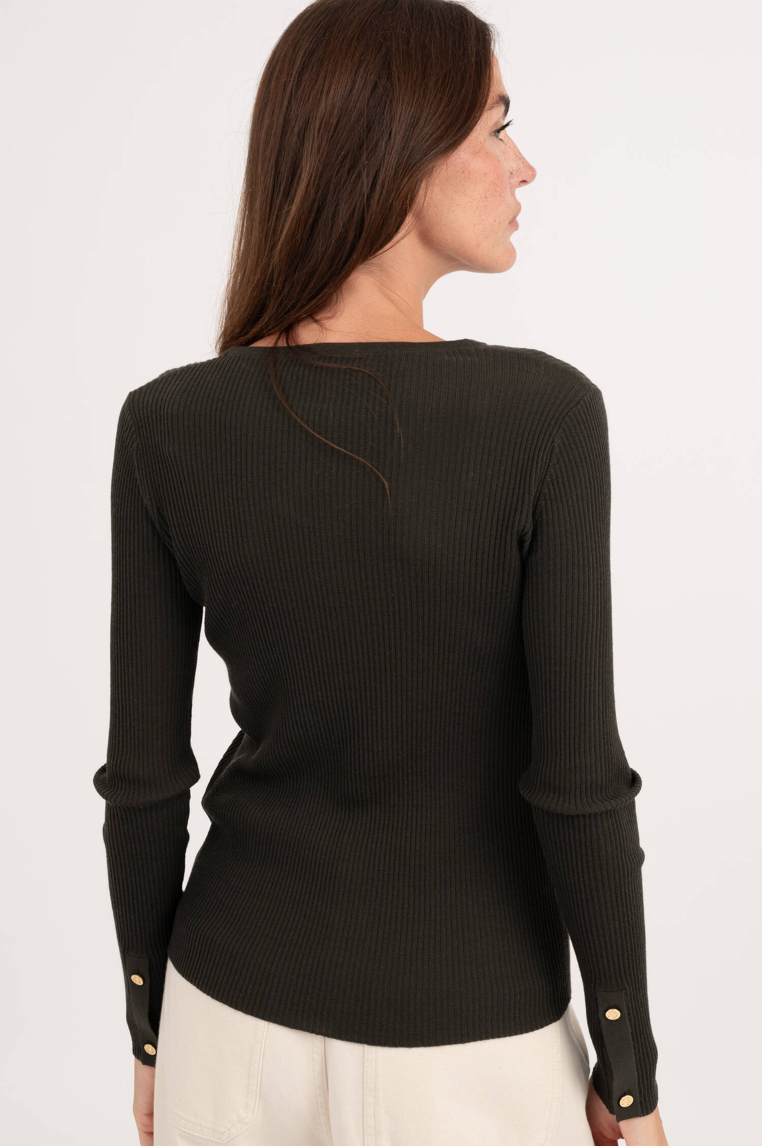 Pullover DISEGNO in Dunkelgrün Pullover DISEGNO in Dunkelgrün