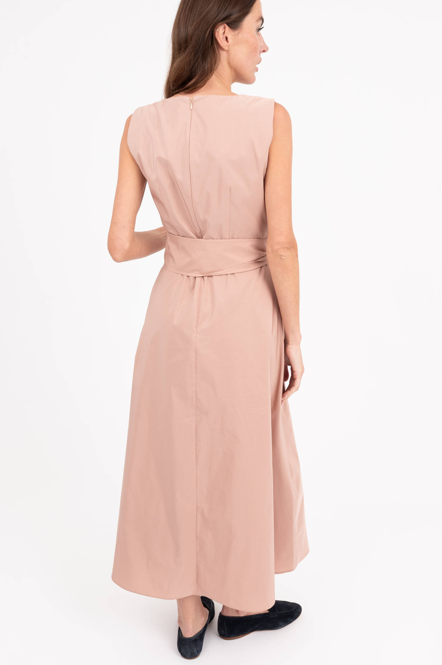 Midi Kleid GENTILE in Rosé Midi Kleid GENTILE in Rosé