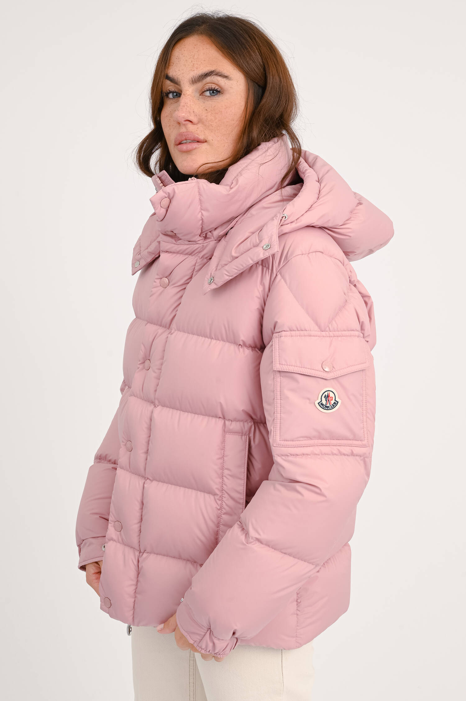 Daunenjacke MAYA in mattem Rosa