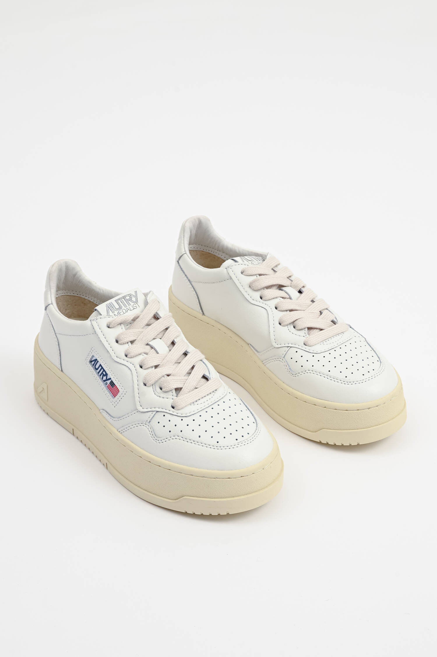 Sneaker PLATTFORM LOW in Weiß