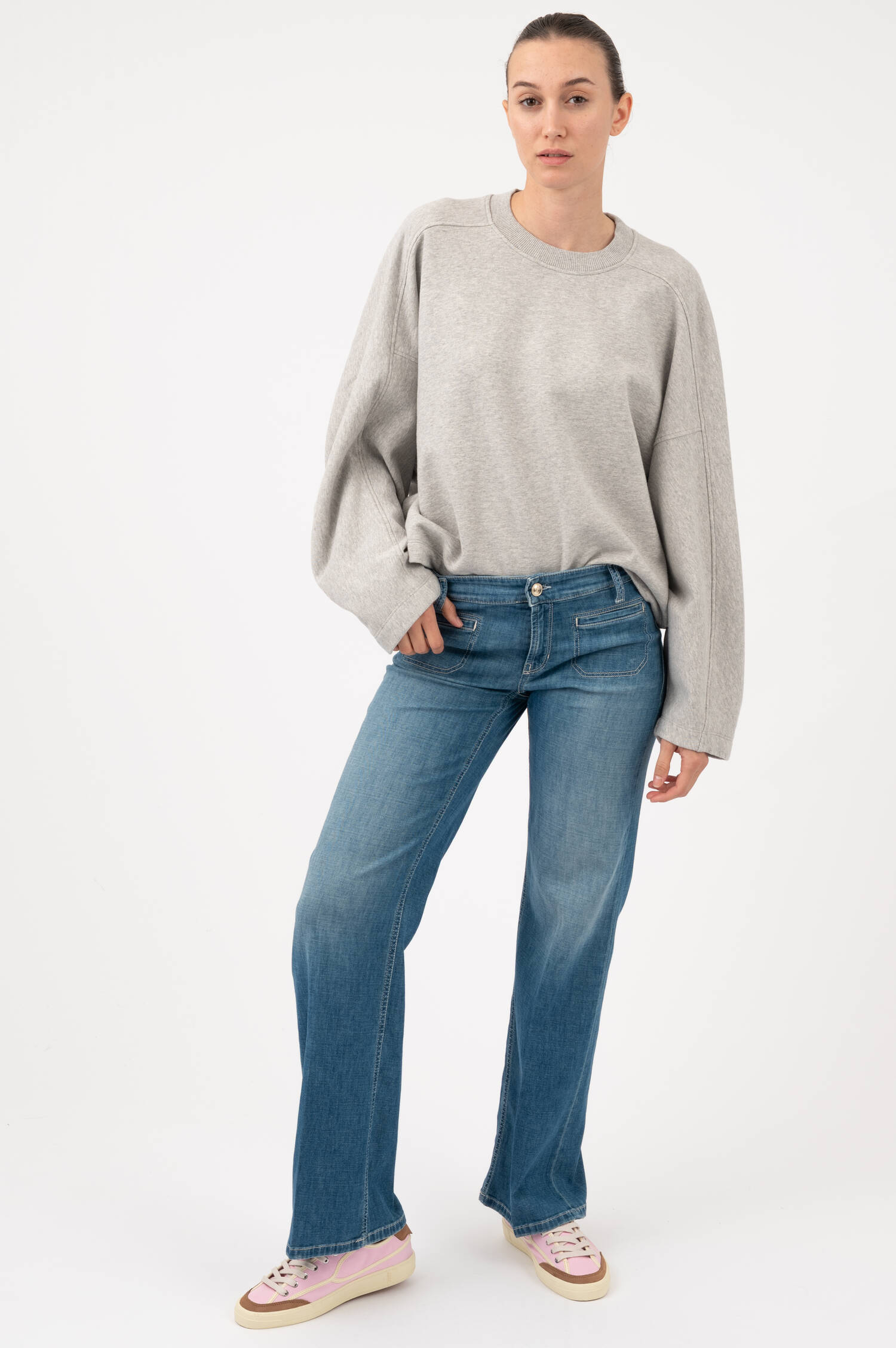 Jeans TESS LIGHTWEIGHT in Miitelblau
