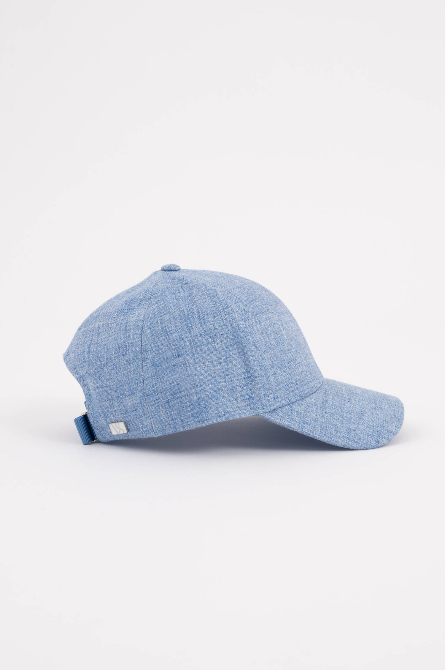 Leinen Basecap LIN in Hellblau