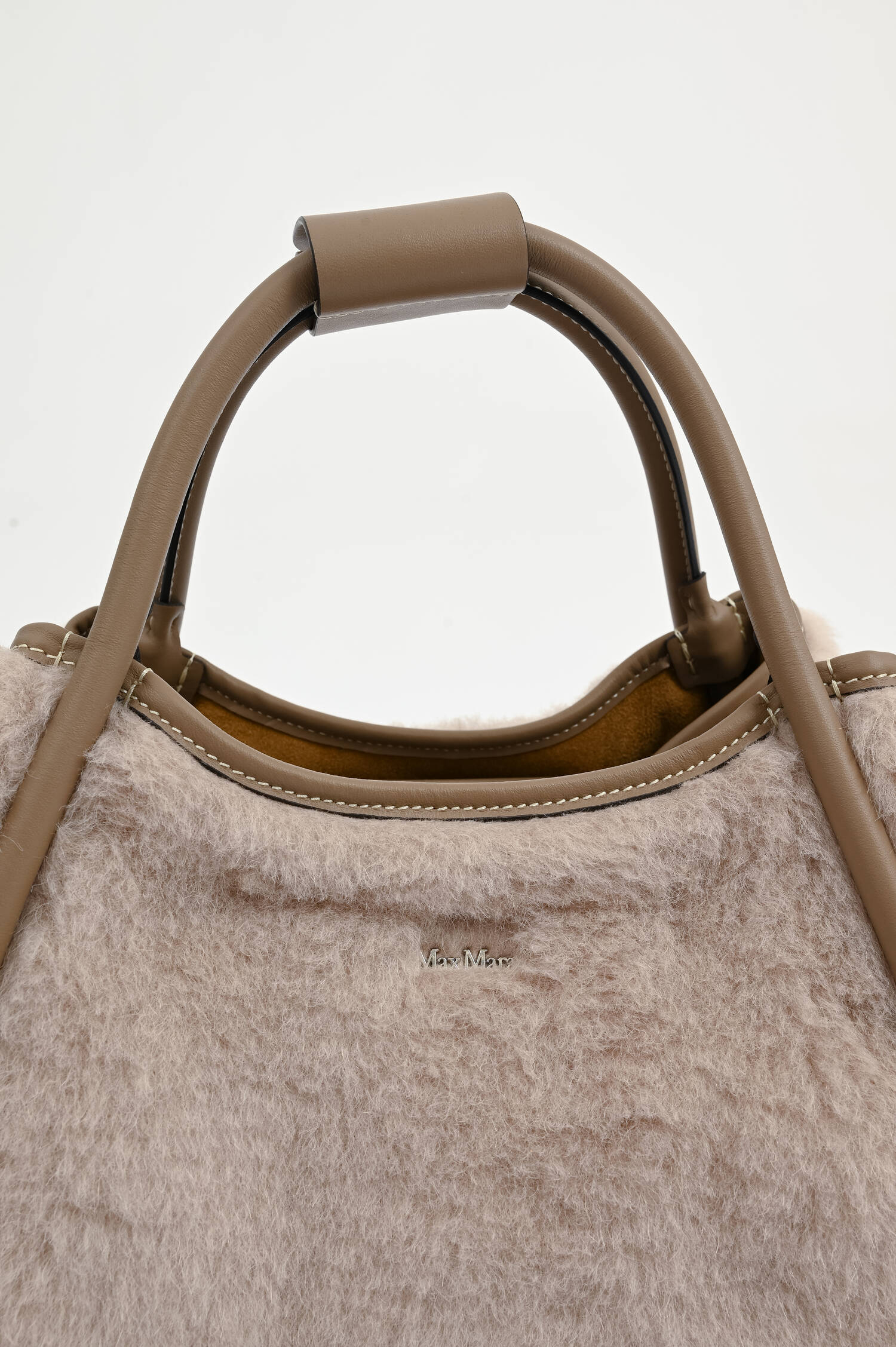 Teddyfell-Tasche MARINE in Sand