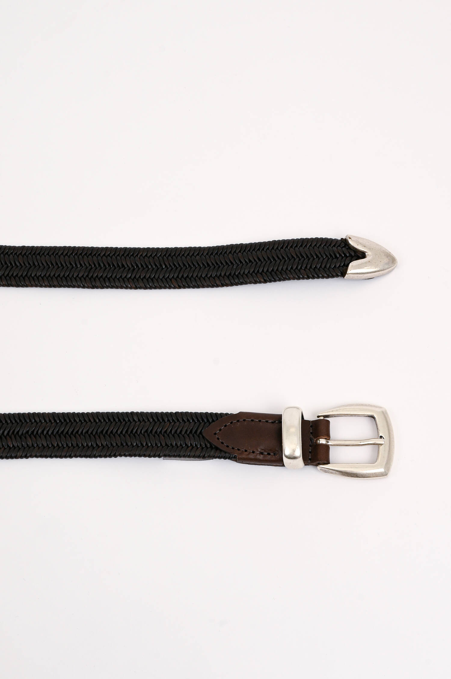 Ledergürtel in Dunkelbraun