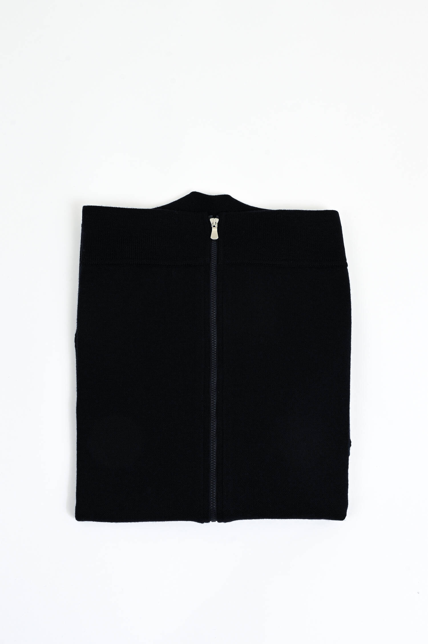 Bomberjacke aus Merinowolle in Navy