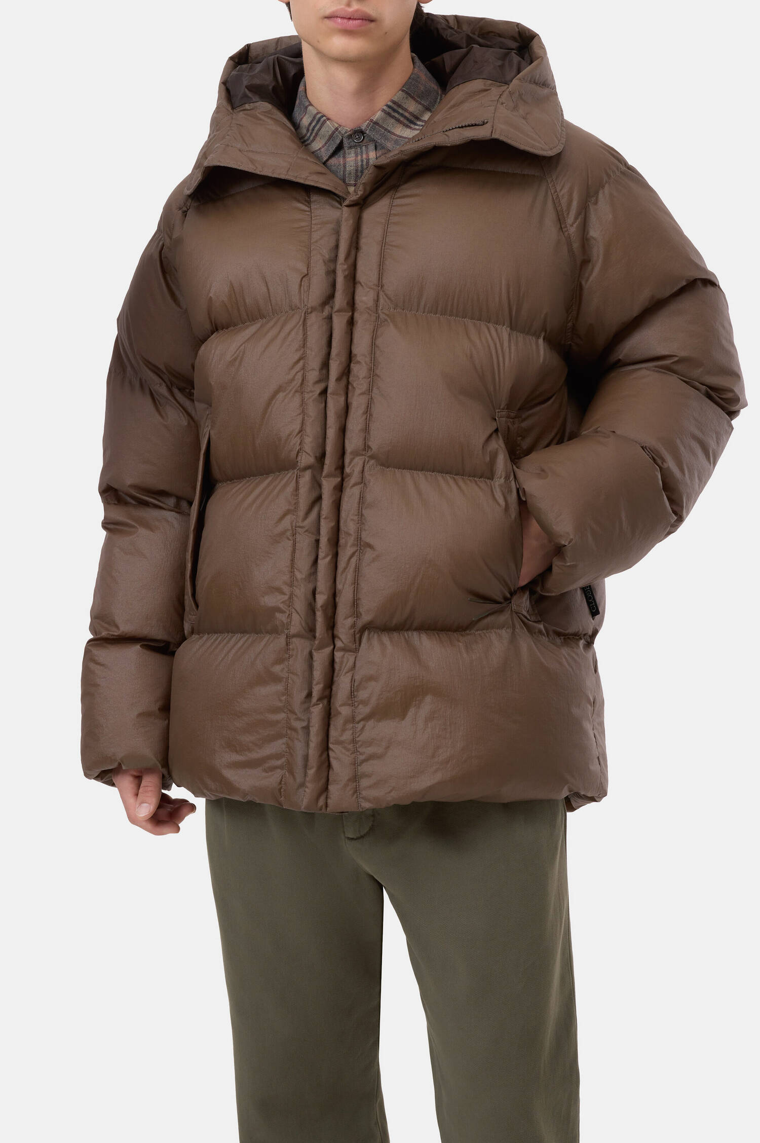 Puffer-Jacket in Khaki