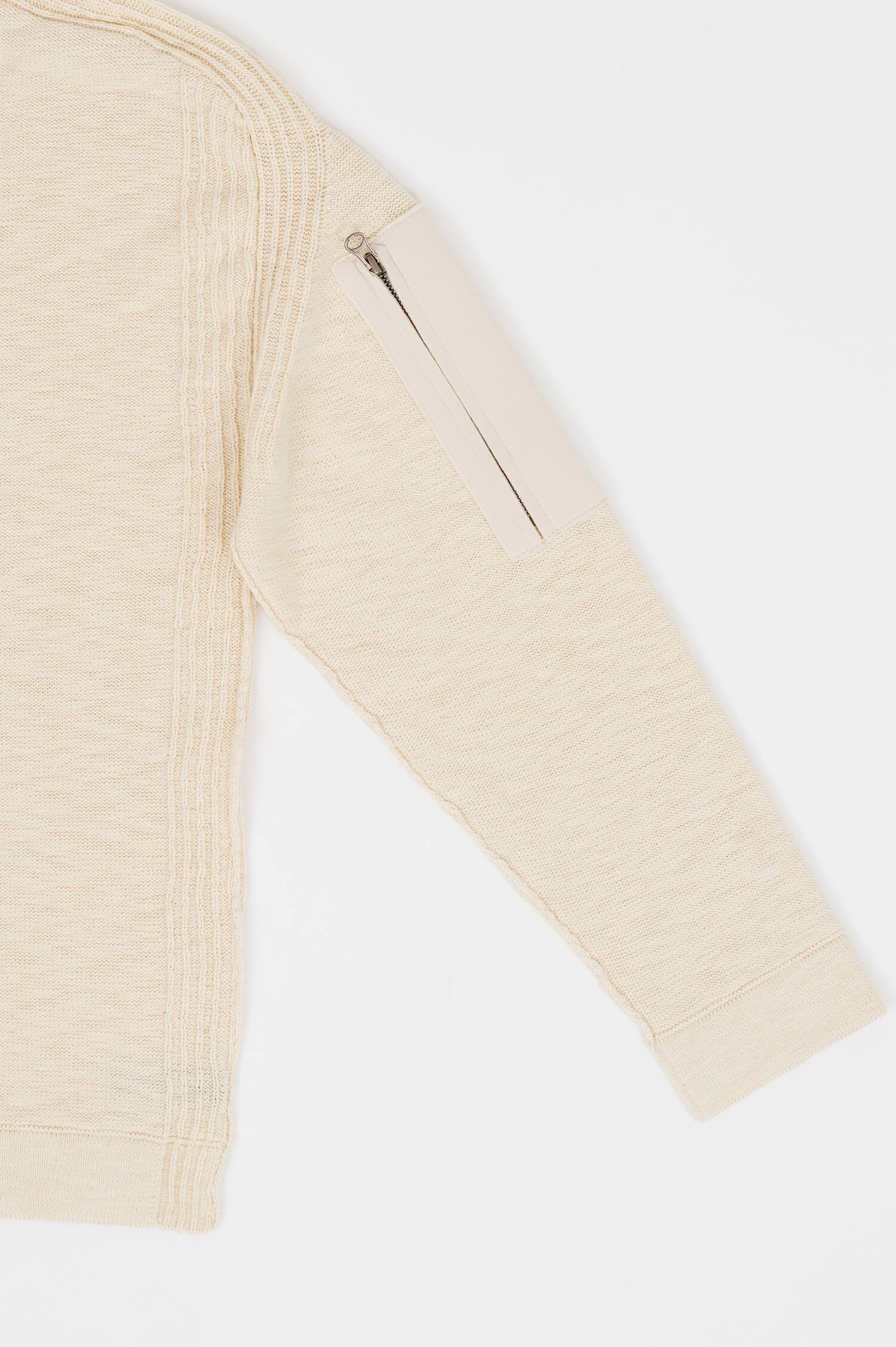 Strickpullover in Natur Strickpullover in Natur