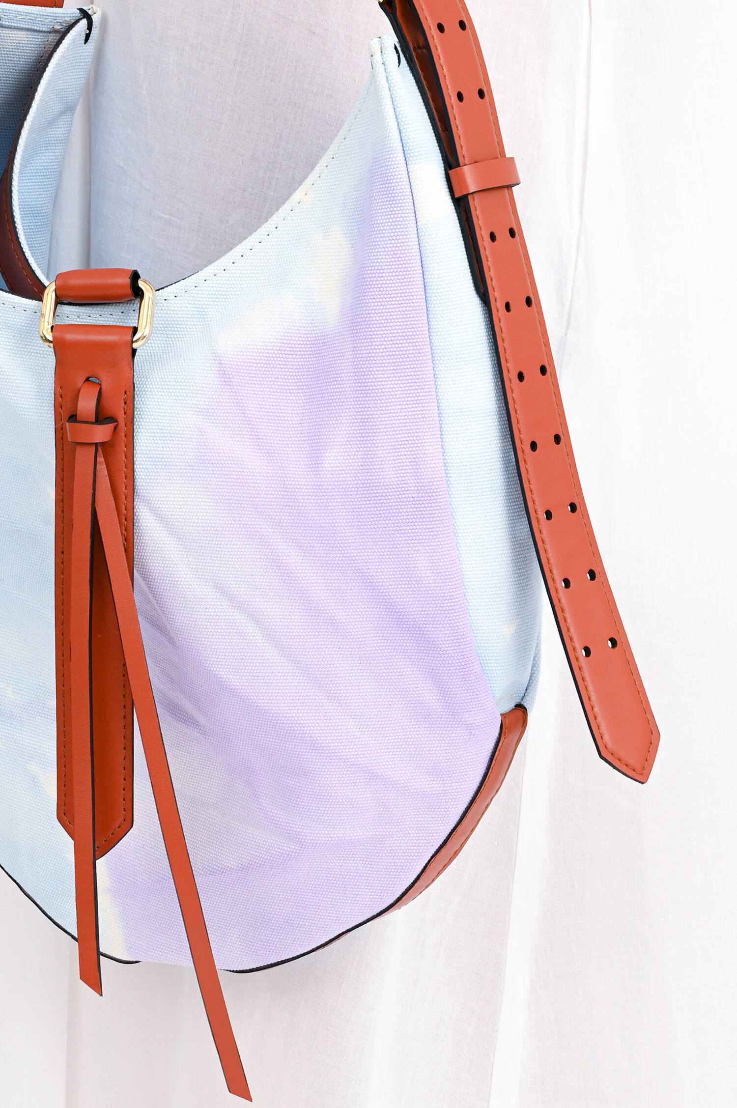 Tasche SUN MIDI in Hellblau/Flieder Tasche SUN MIDI in Hellblau/Flieder