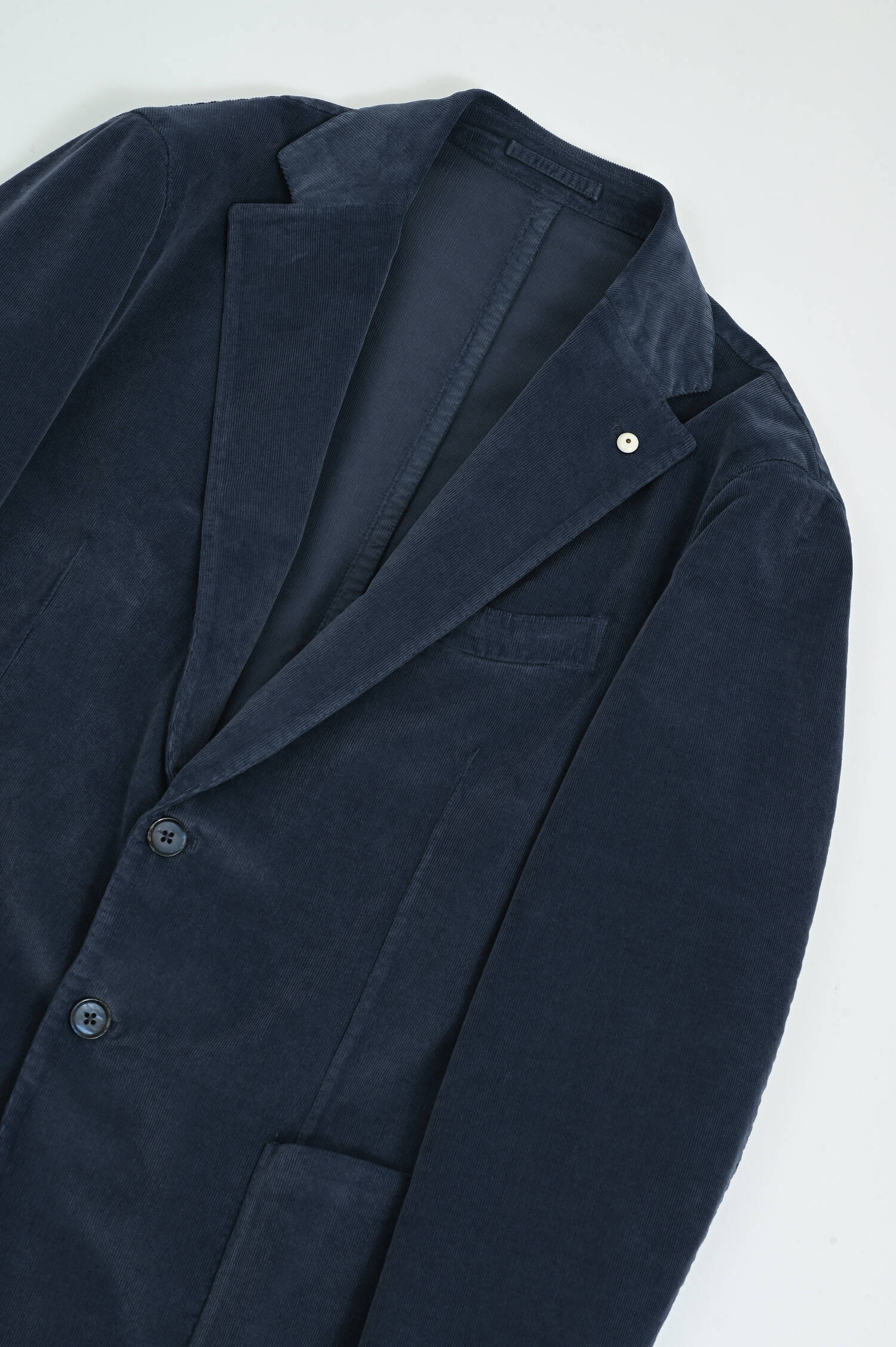 Cord-Sakko aus Baumwolle in Lilablau Cord-Sakko aus Baumwolle in Lilablau