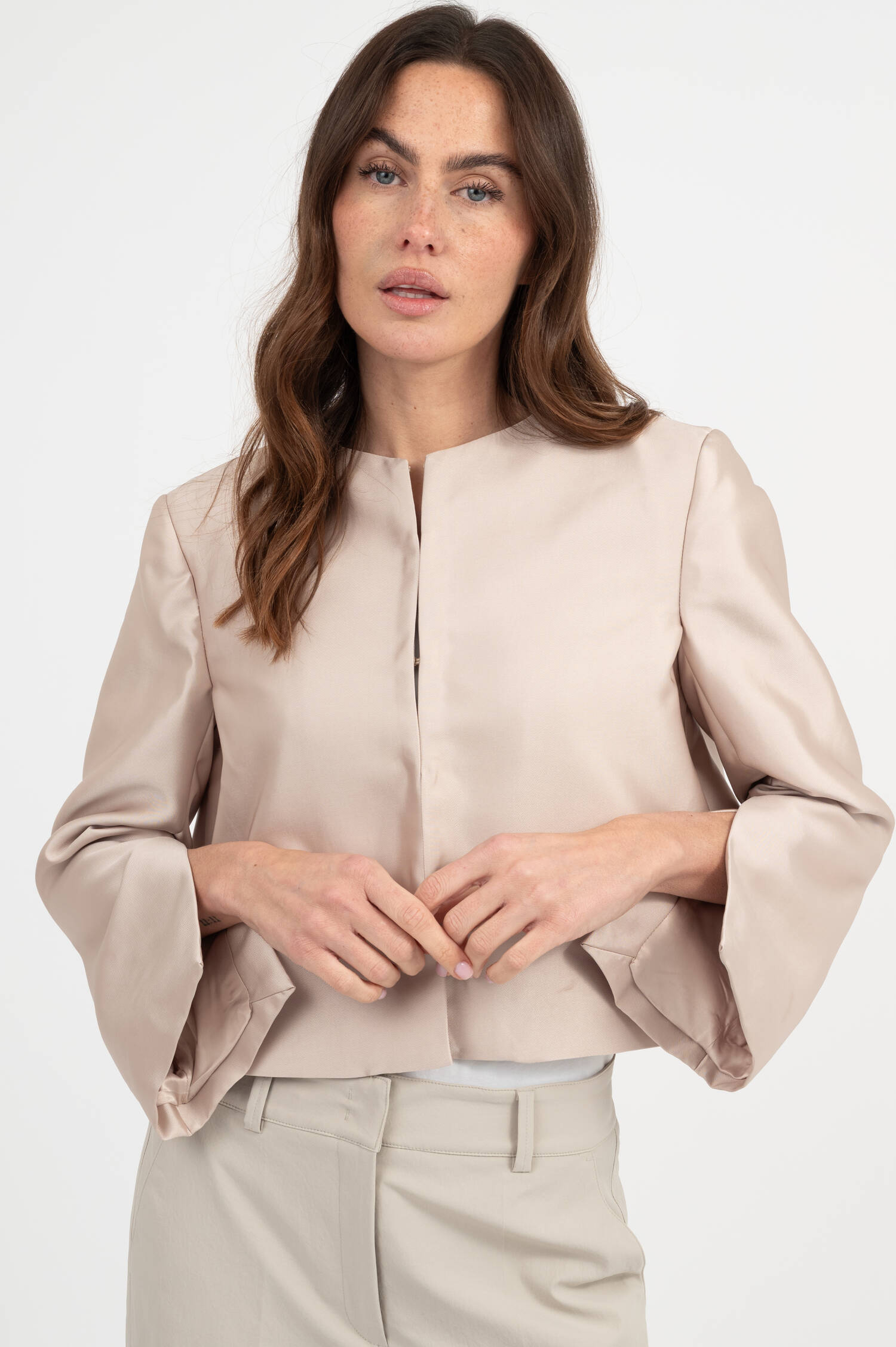 Bluse RUTHIE in Soft Beige