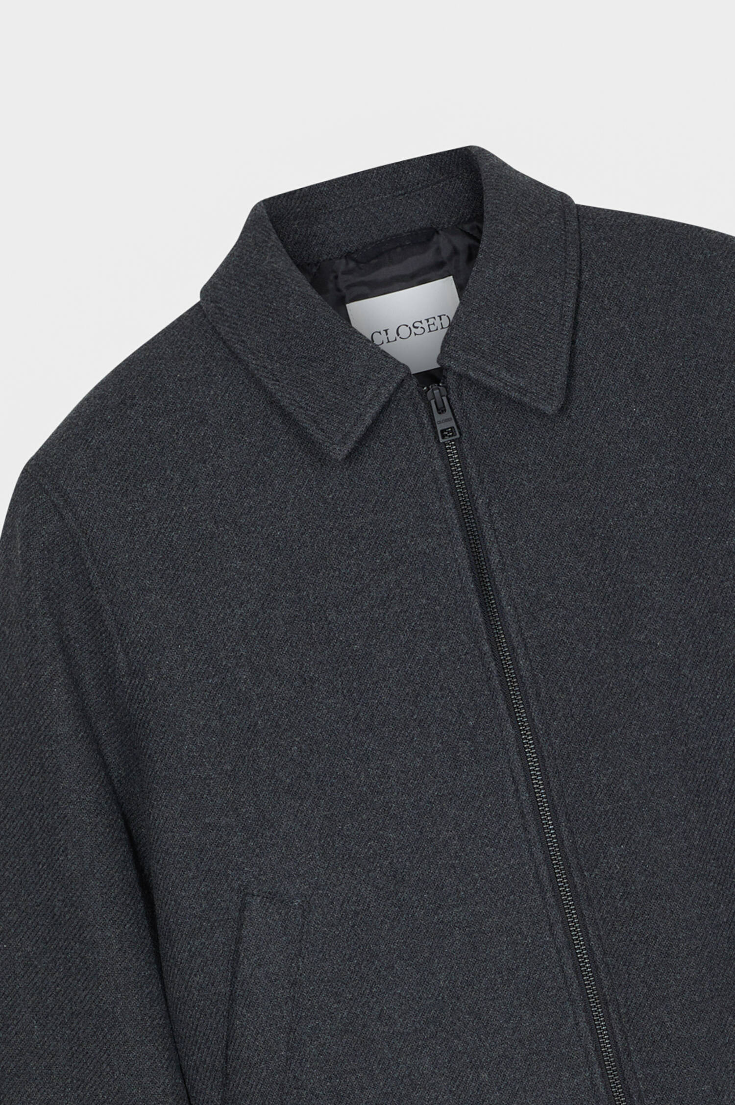 Woll-Jacke in Anthrazit Woll-Jacke in Anthrazit