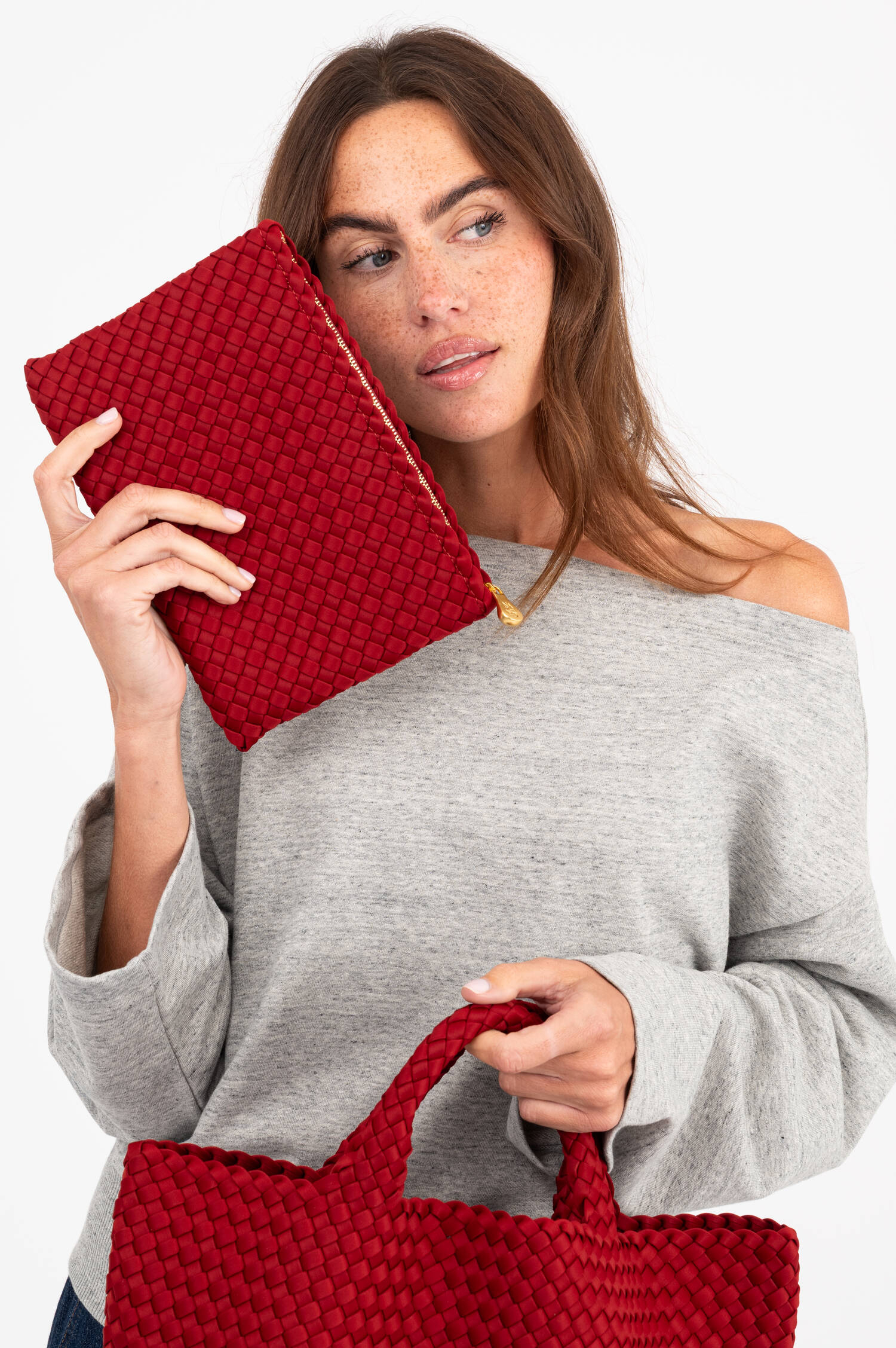 Shopper ST.BARTH MEDIUM in Burgundy Shopper ST.BARTH MEDIUM in Burgundy