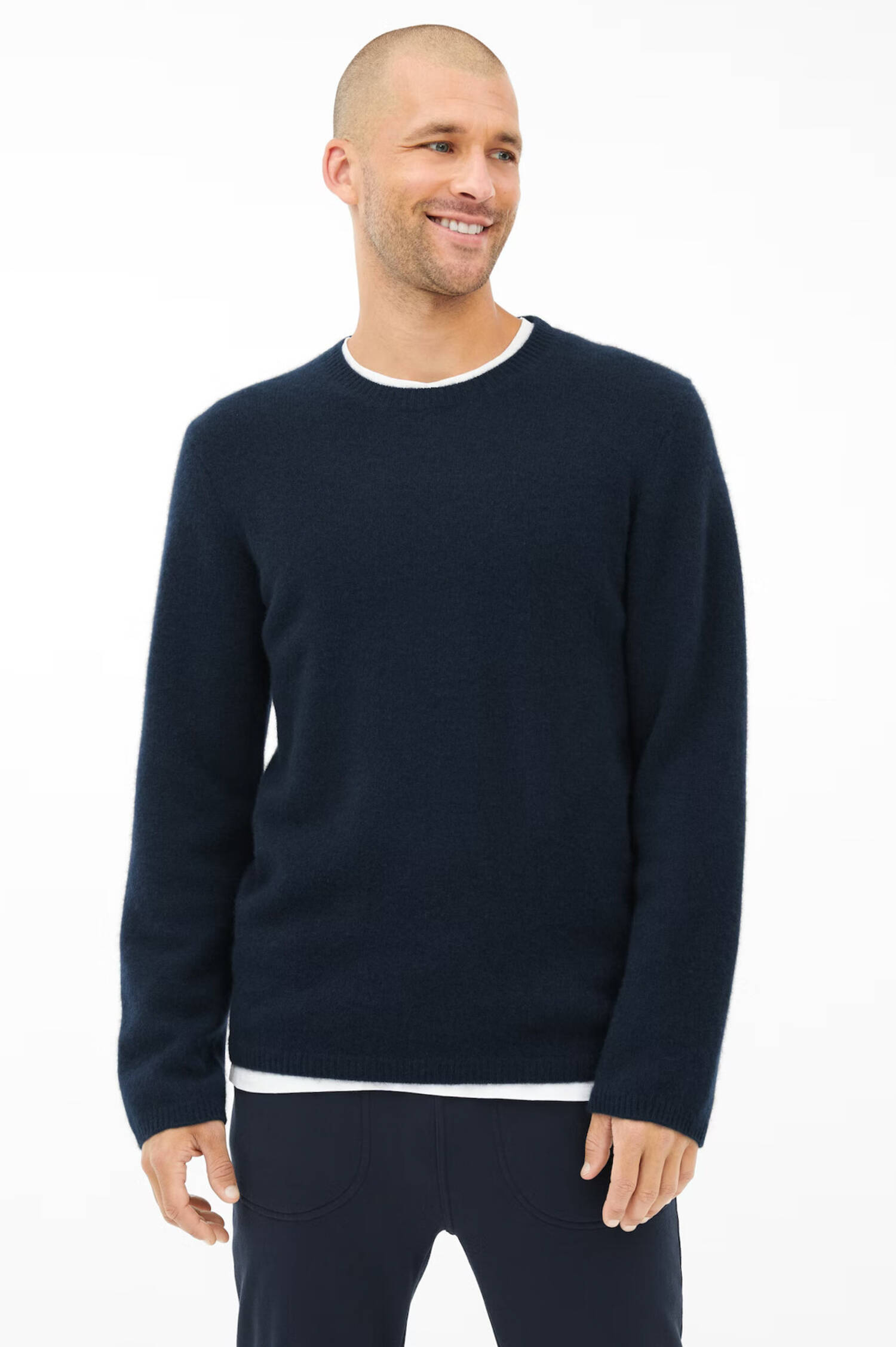 Cashmere Pullover LIAM in Navy Cashmere Pullover LIAM in Navy