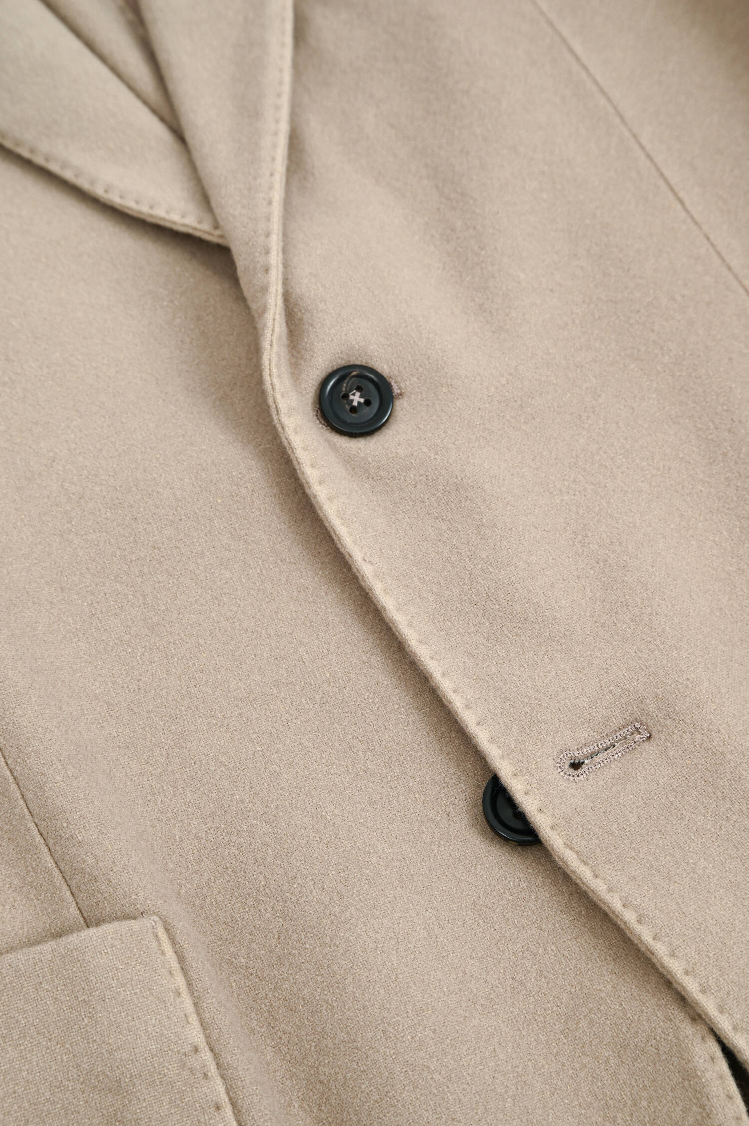 Sakko aus Wolle in Quarzo