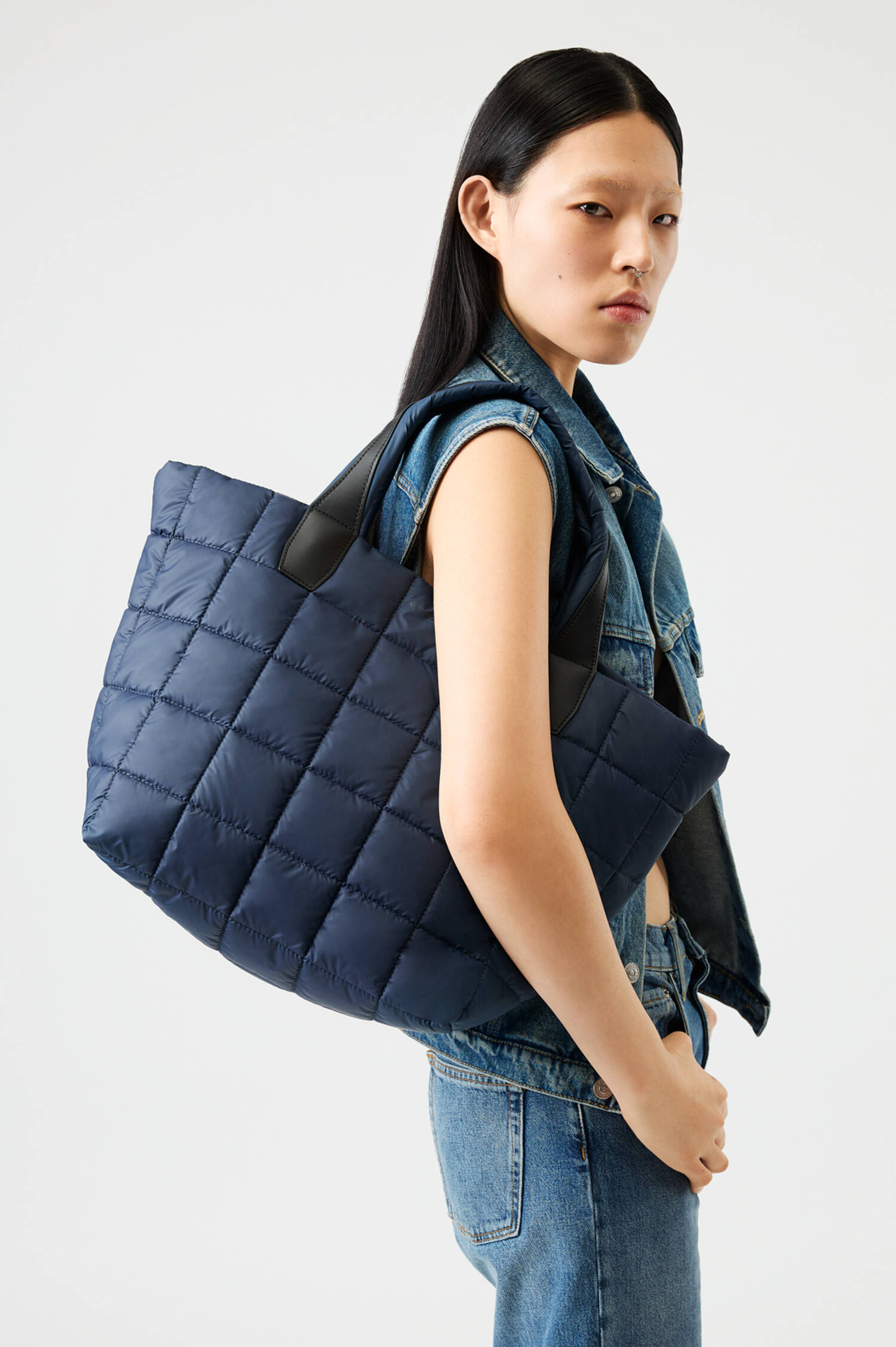 Tasche PORTER TOTE MEDIUM in Navy