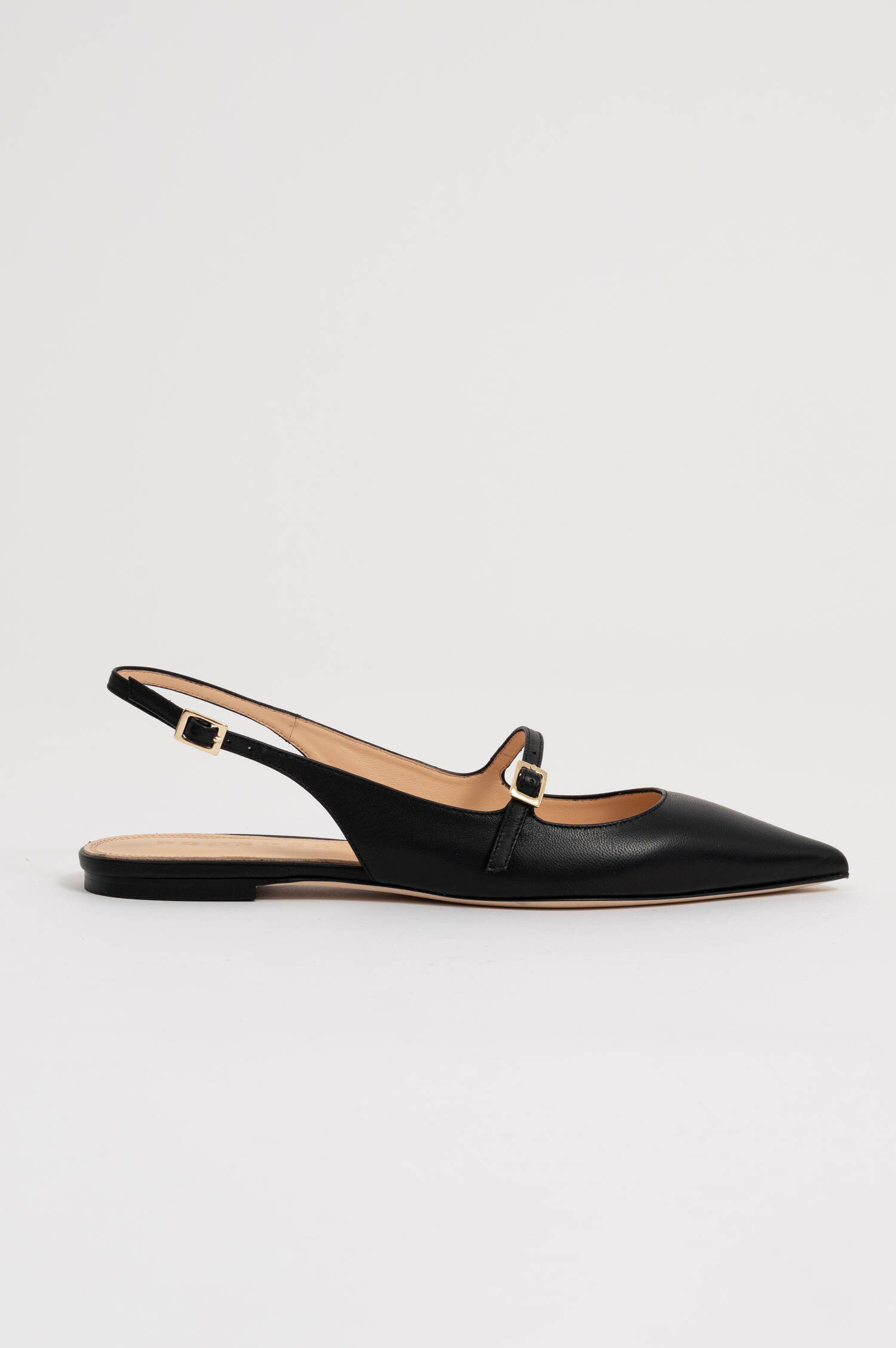 Slingback ROBERTO in Schwarz