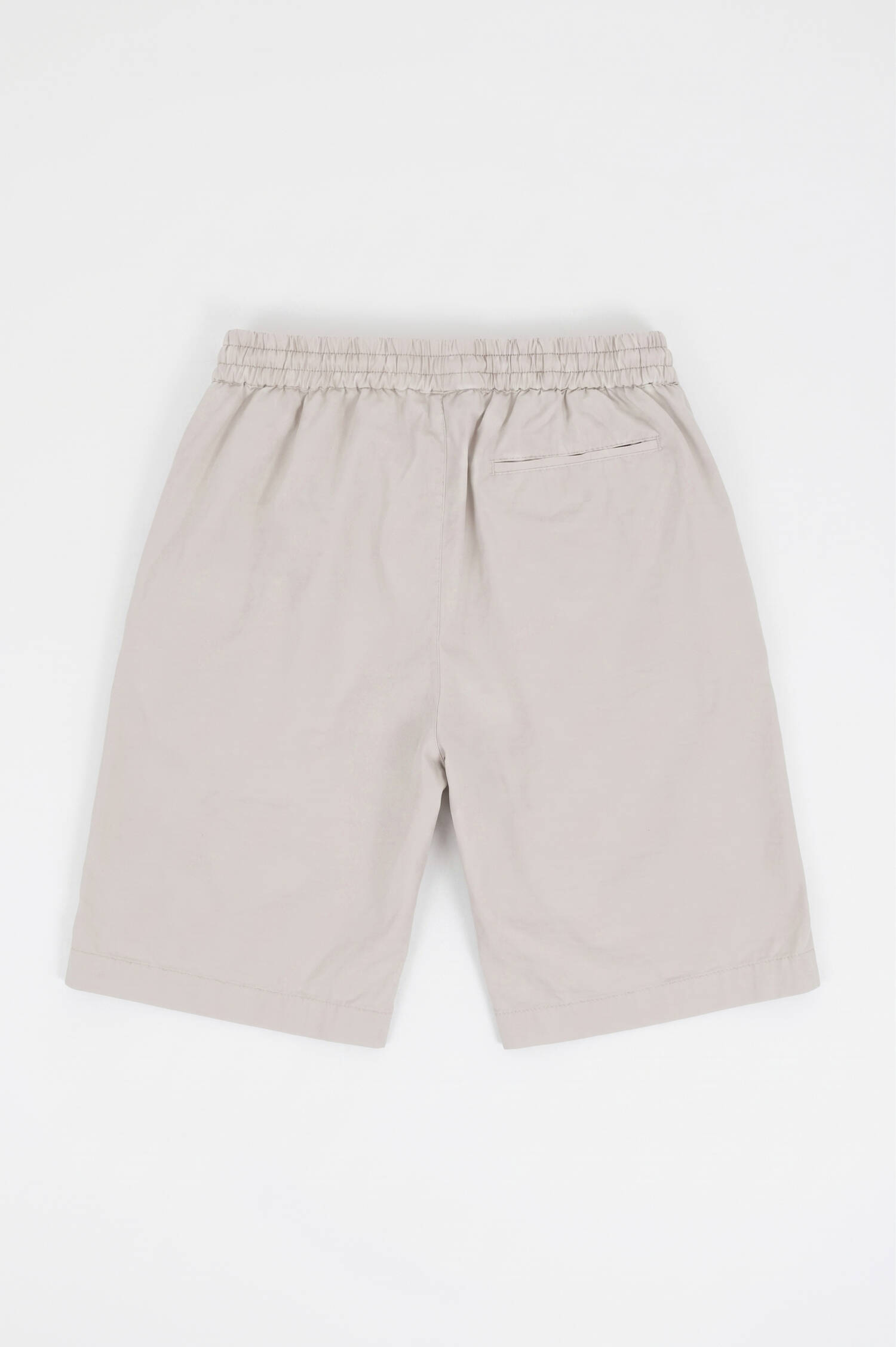 Bermuda-Shorts aus Baumwoll-Mix in Taupe