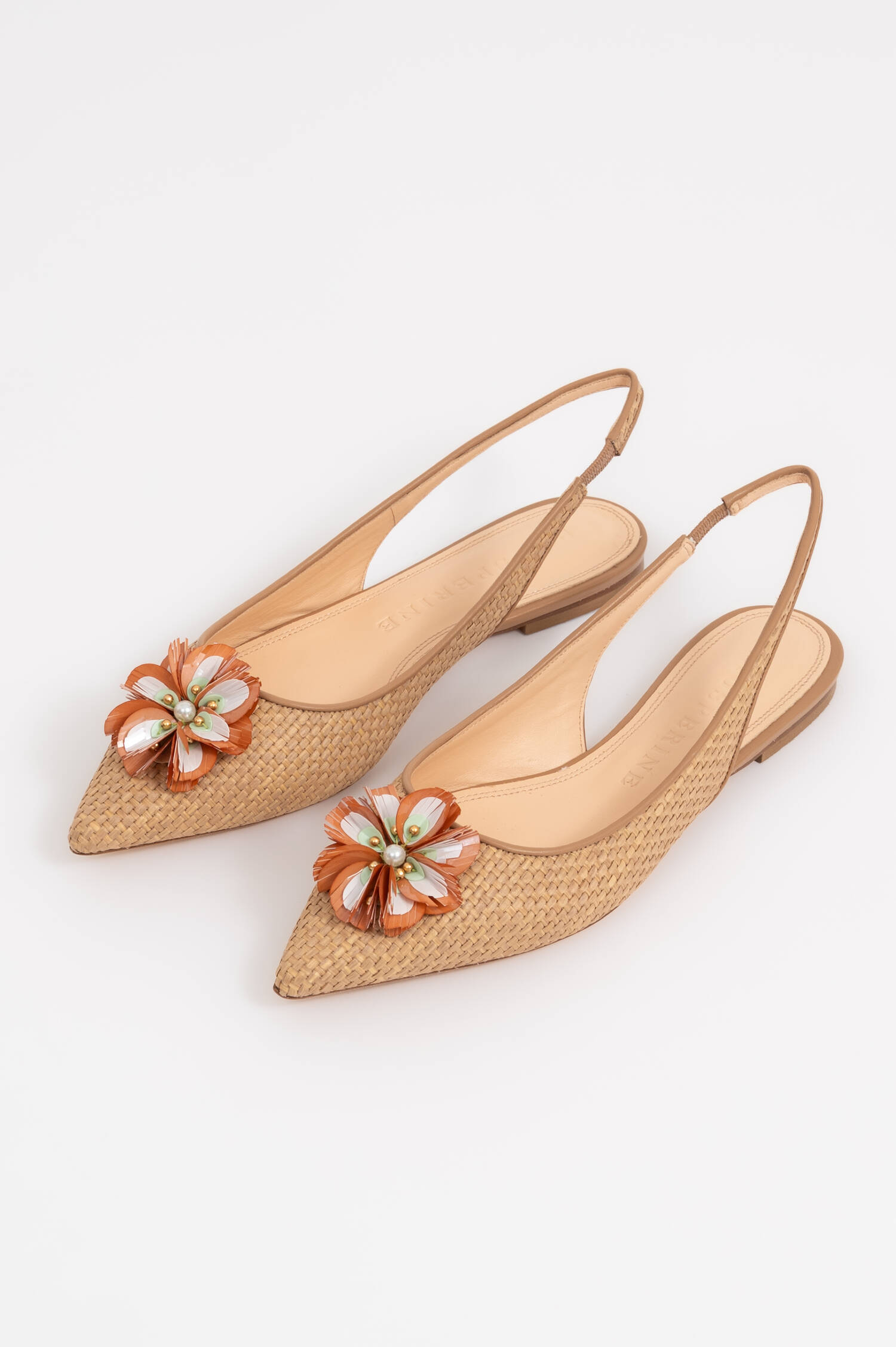 Slingback ROBERTO in Natur