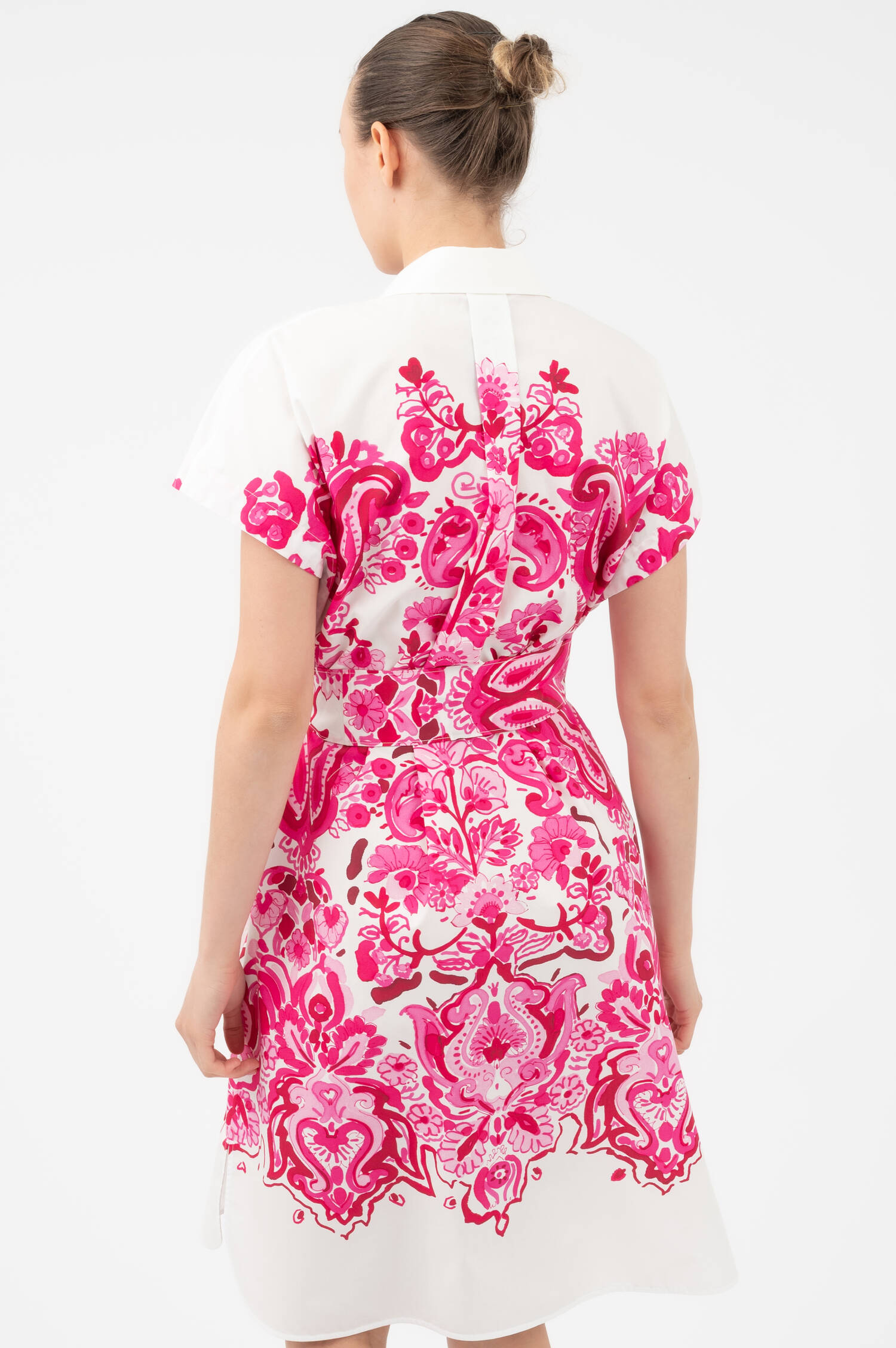 Hemdblusenkleid PETRONELLA in Pink