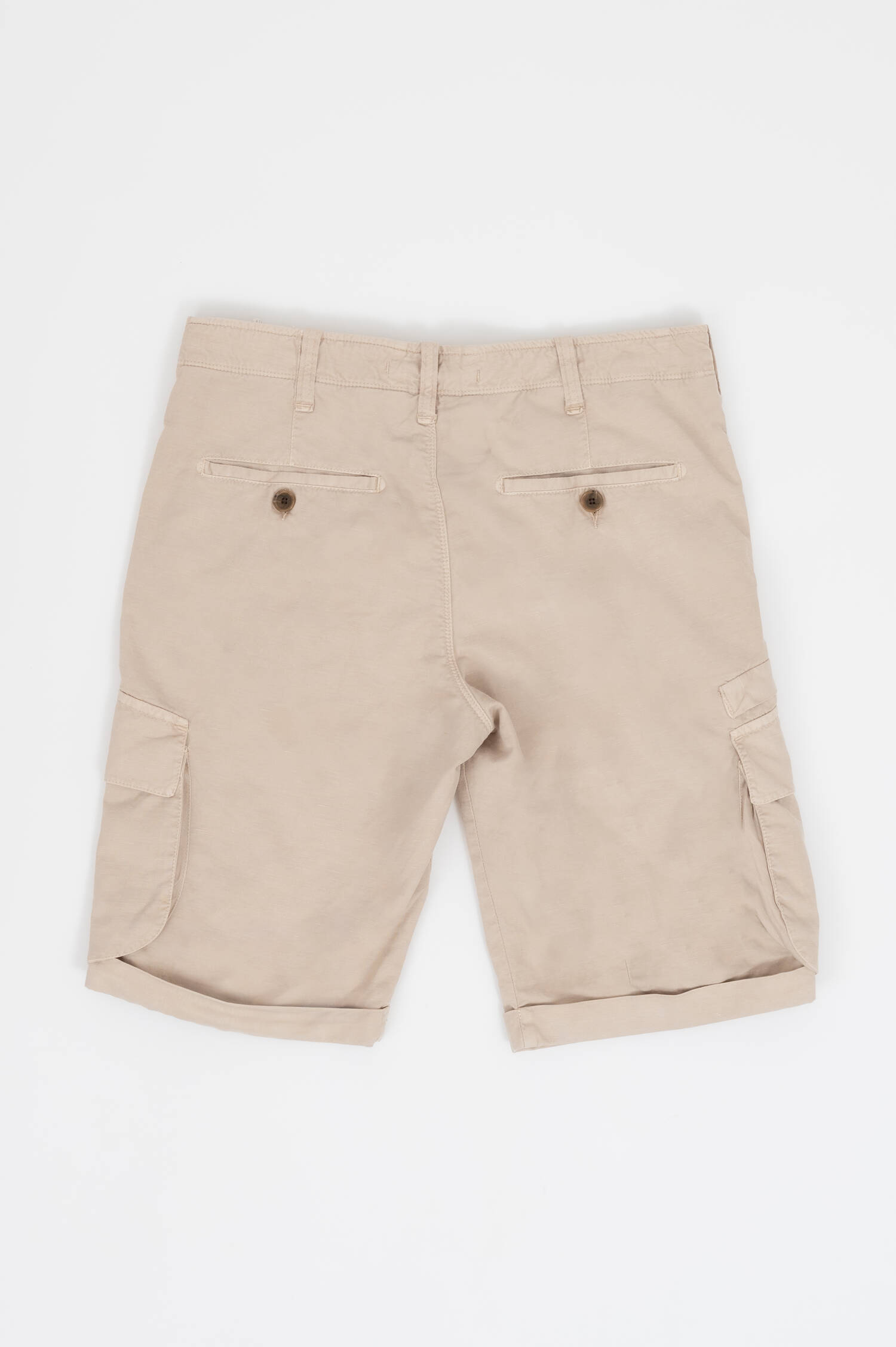 Cargo Bermuda in Beige